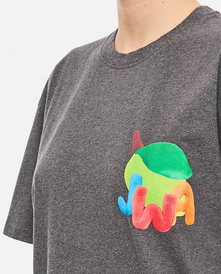 【関税込み】JW Anderson グレー Lime Tシャツ JW Anderson JW ANDERSON X CLAY LIME PRINT UNISEX T-SHIRT