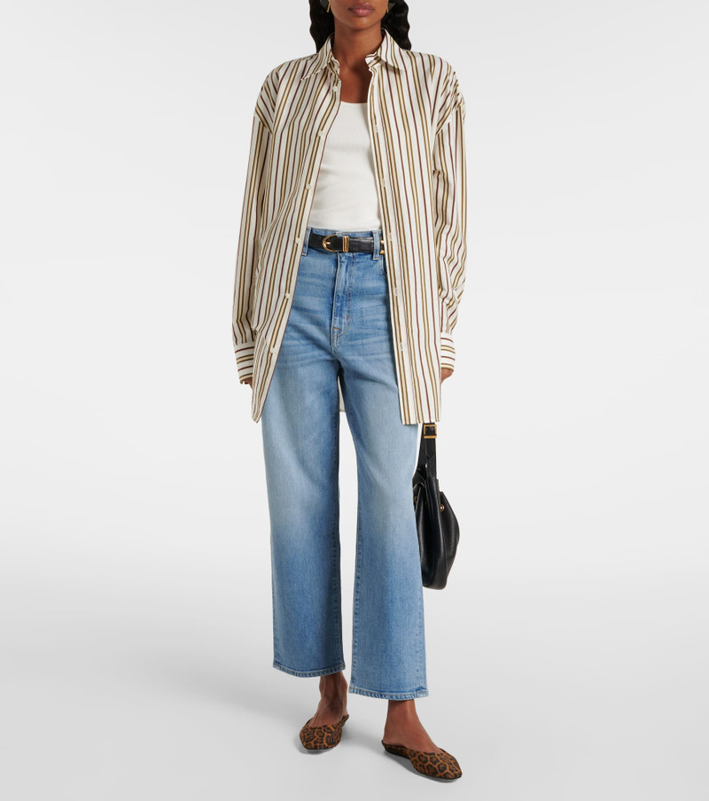 SLVRLAKE London cropped high-rise straight jeans outlook