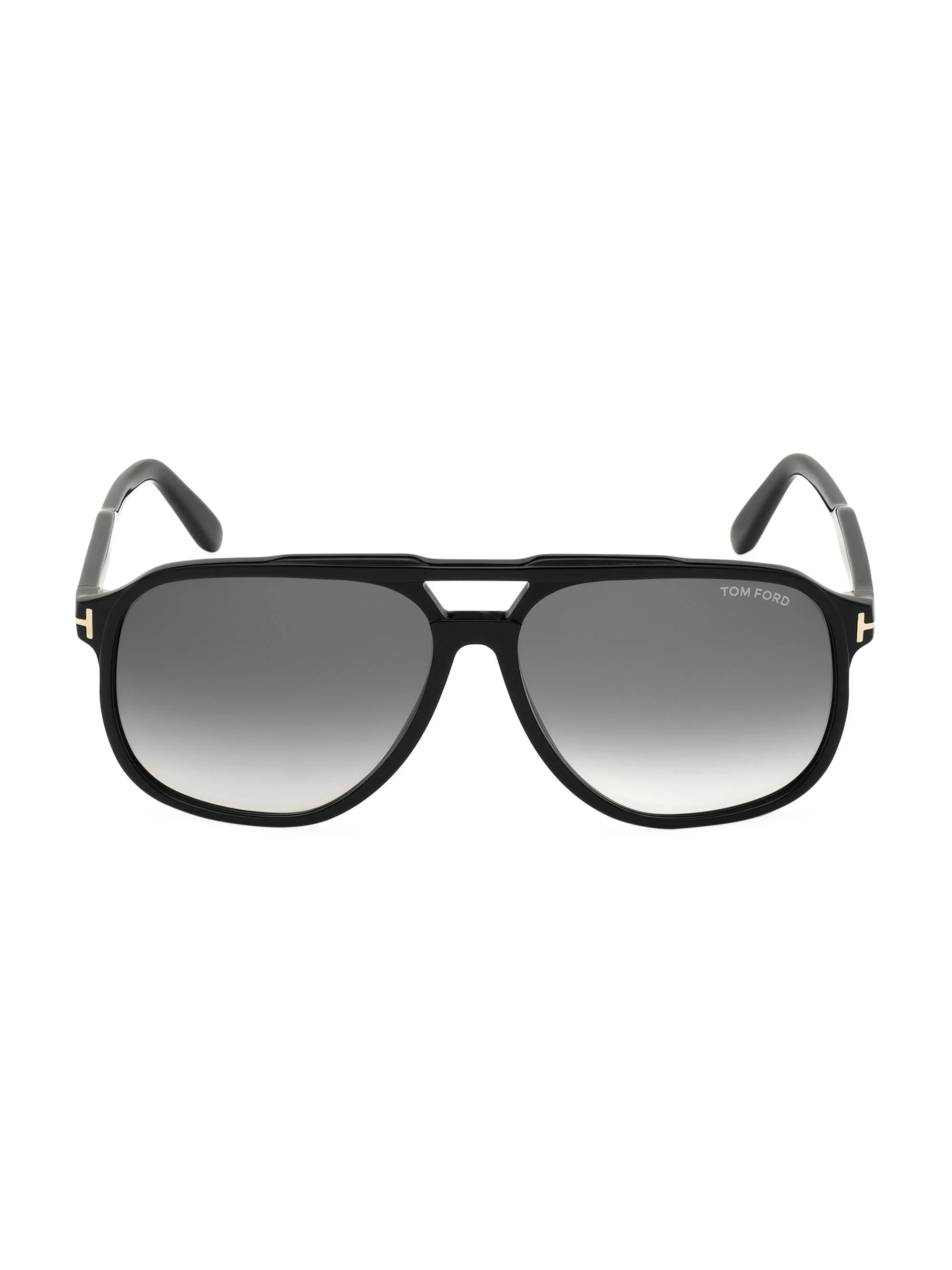 Men's Raoul 62MM Aviator Sunglasses - Black - 1