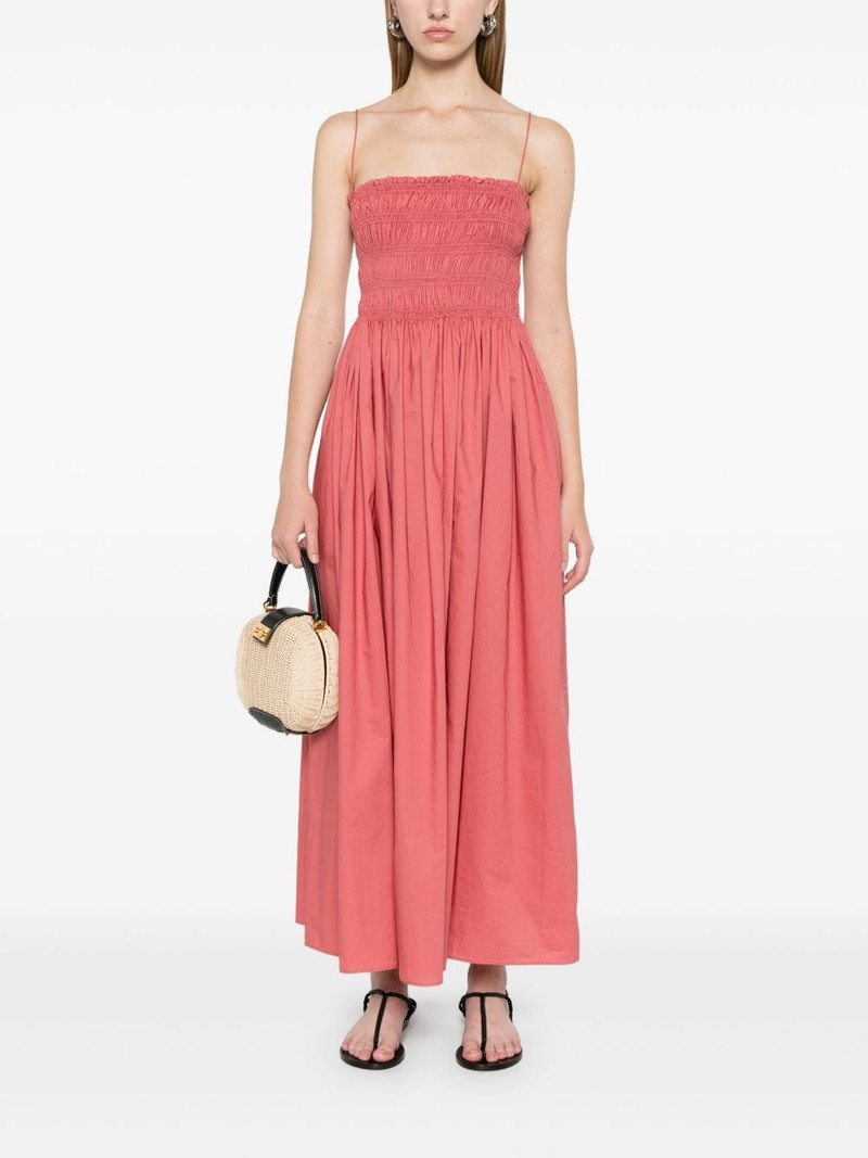 MATTEAU shirred-panel maxi dress outlook