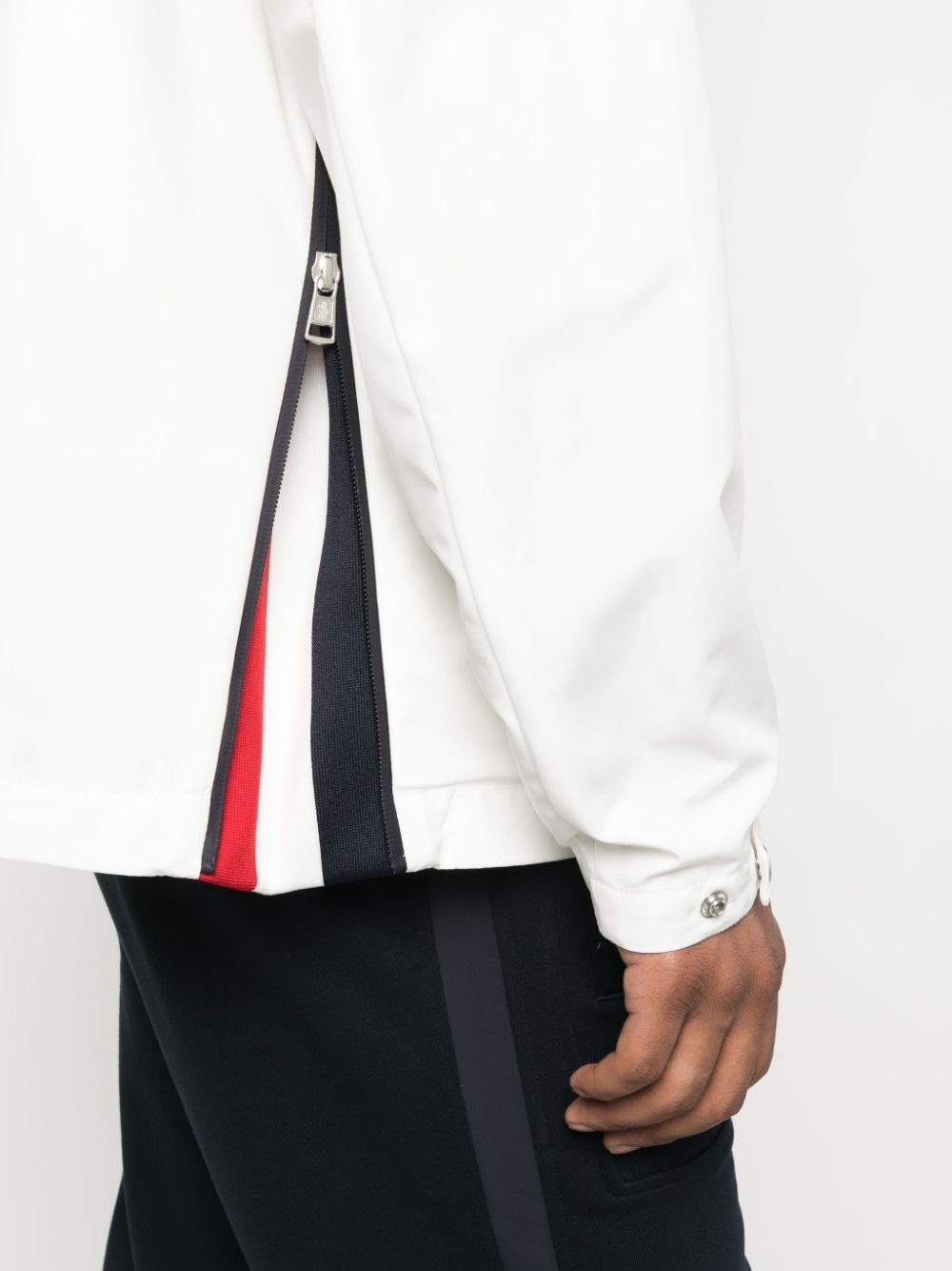 zip-fastening hooded jacket - 6