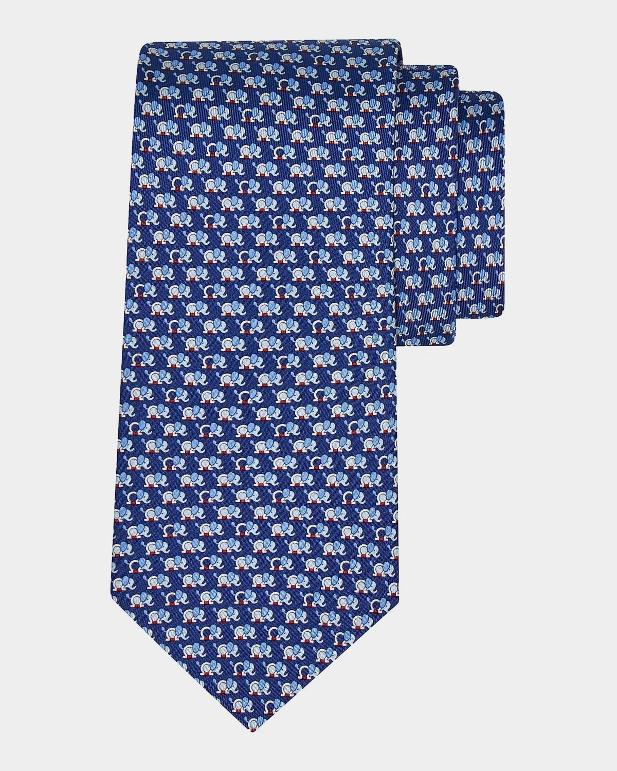 Men's Orazio Gancio-Elephant Silk Tie - 1