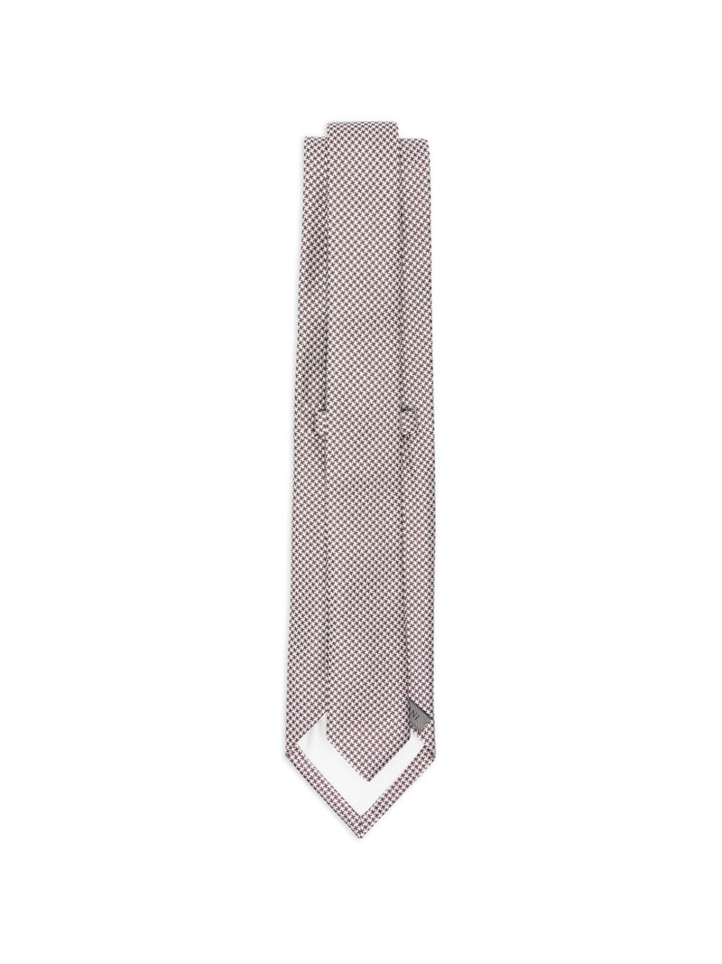 CORNELIANI patterned tie outlook
