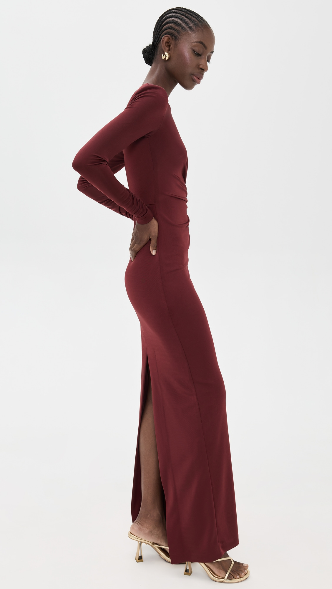 Misha Long Sleeve Maxi Dress - 4
