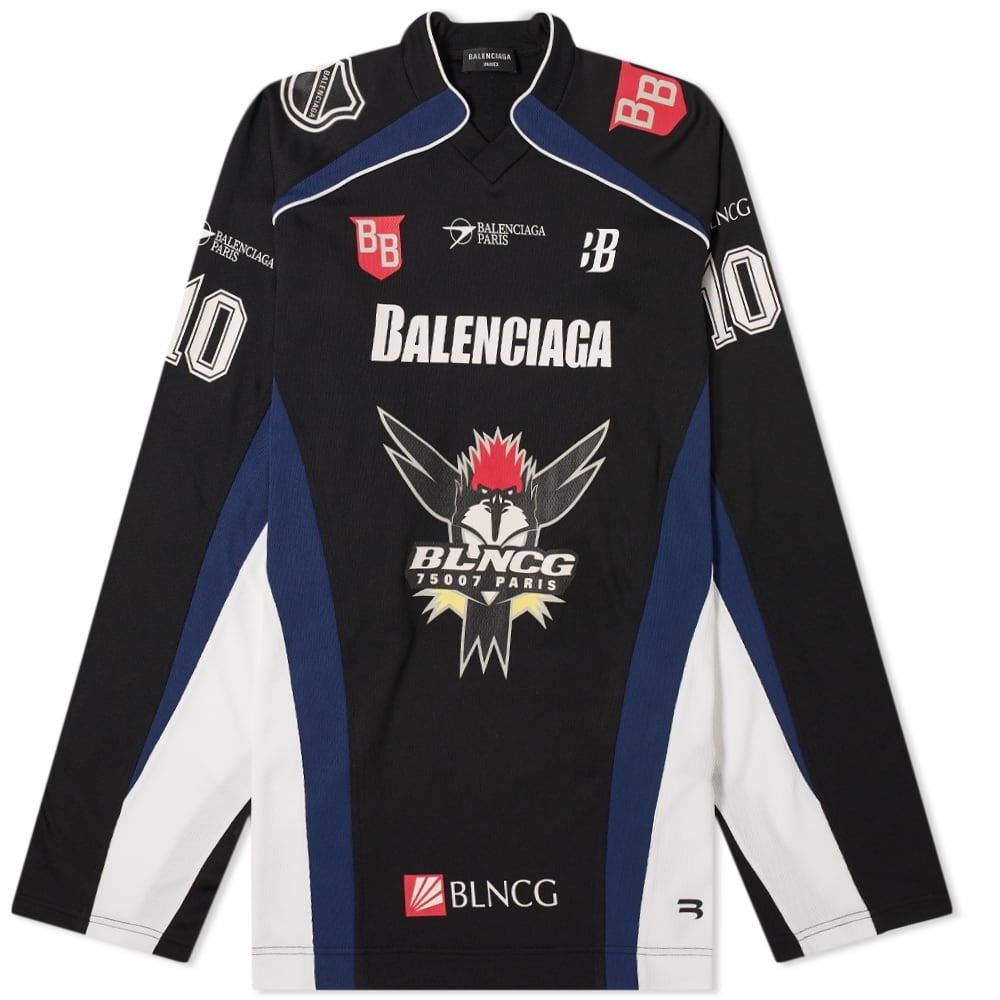 Balenciaga Long Sleeve Hockey Shirt - 1