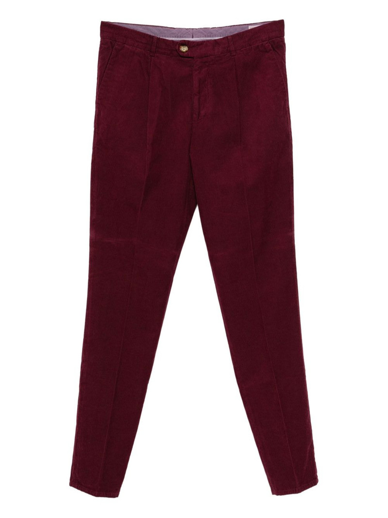 pleated corduroy trousers 1