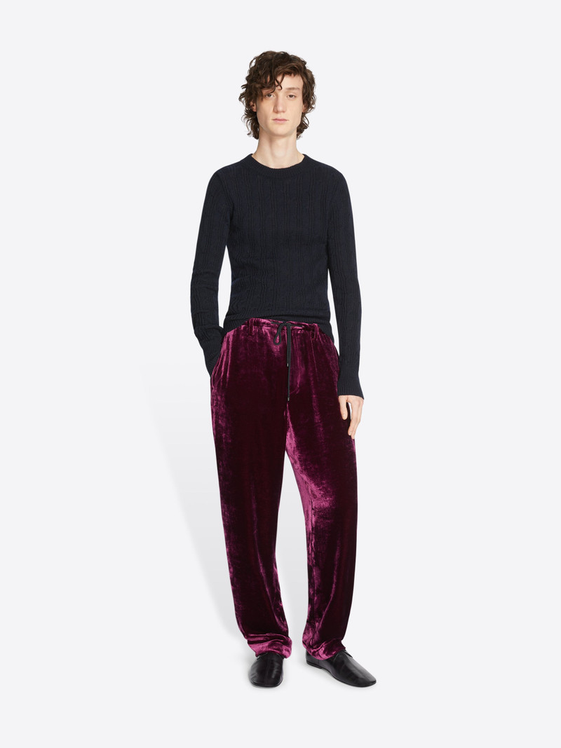 Dries Van Noten SILK VELVET PANTS outlook