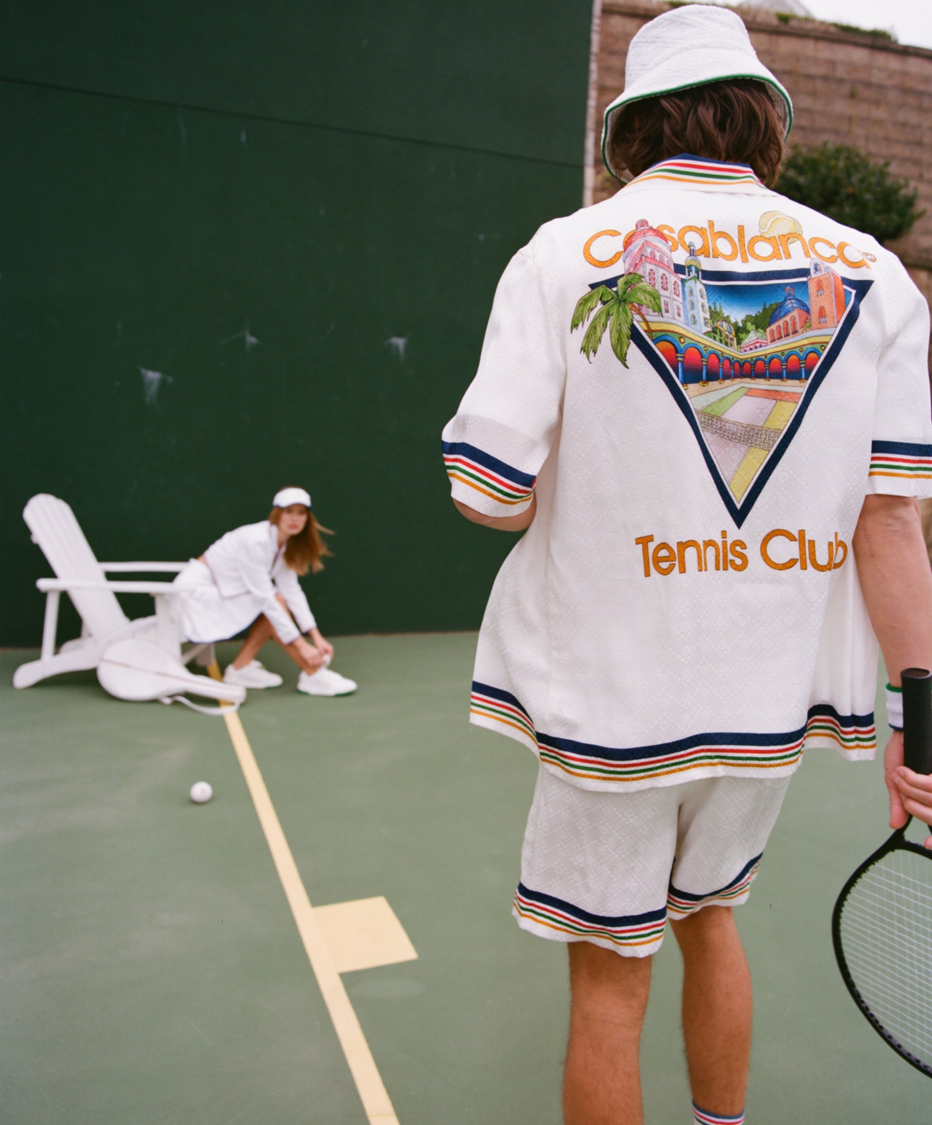 Tennis Club Icon Silk Shirt - 4