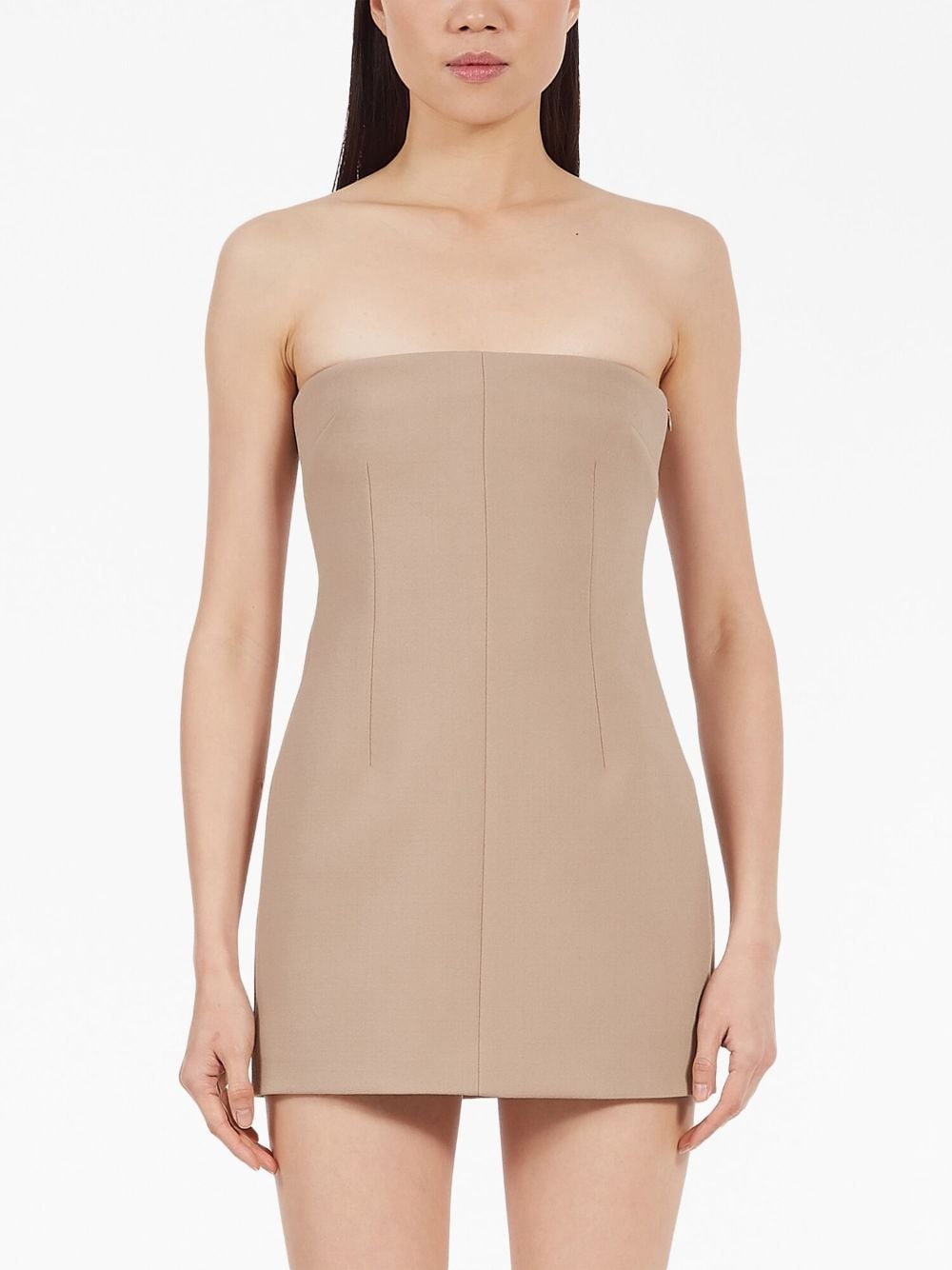 bustier mini dress - 3