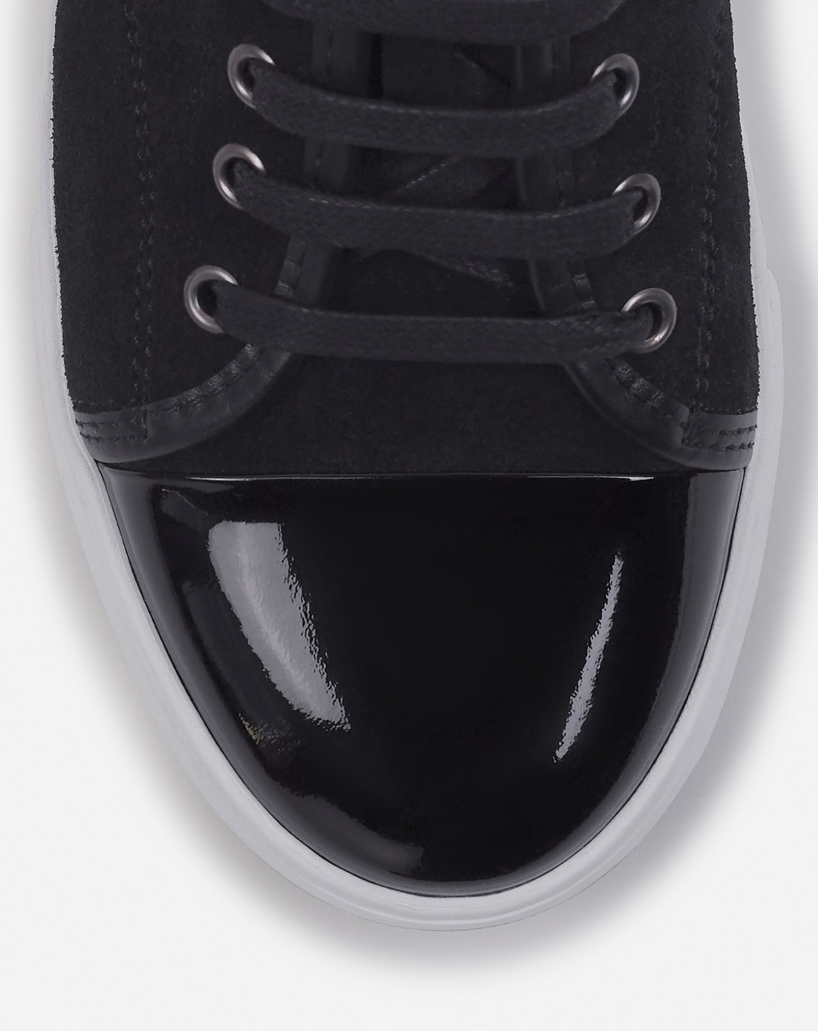 DBB1 SNEAKERS IN SUEDE AND PATENT LEATHER - 5