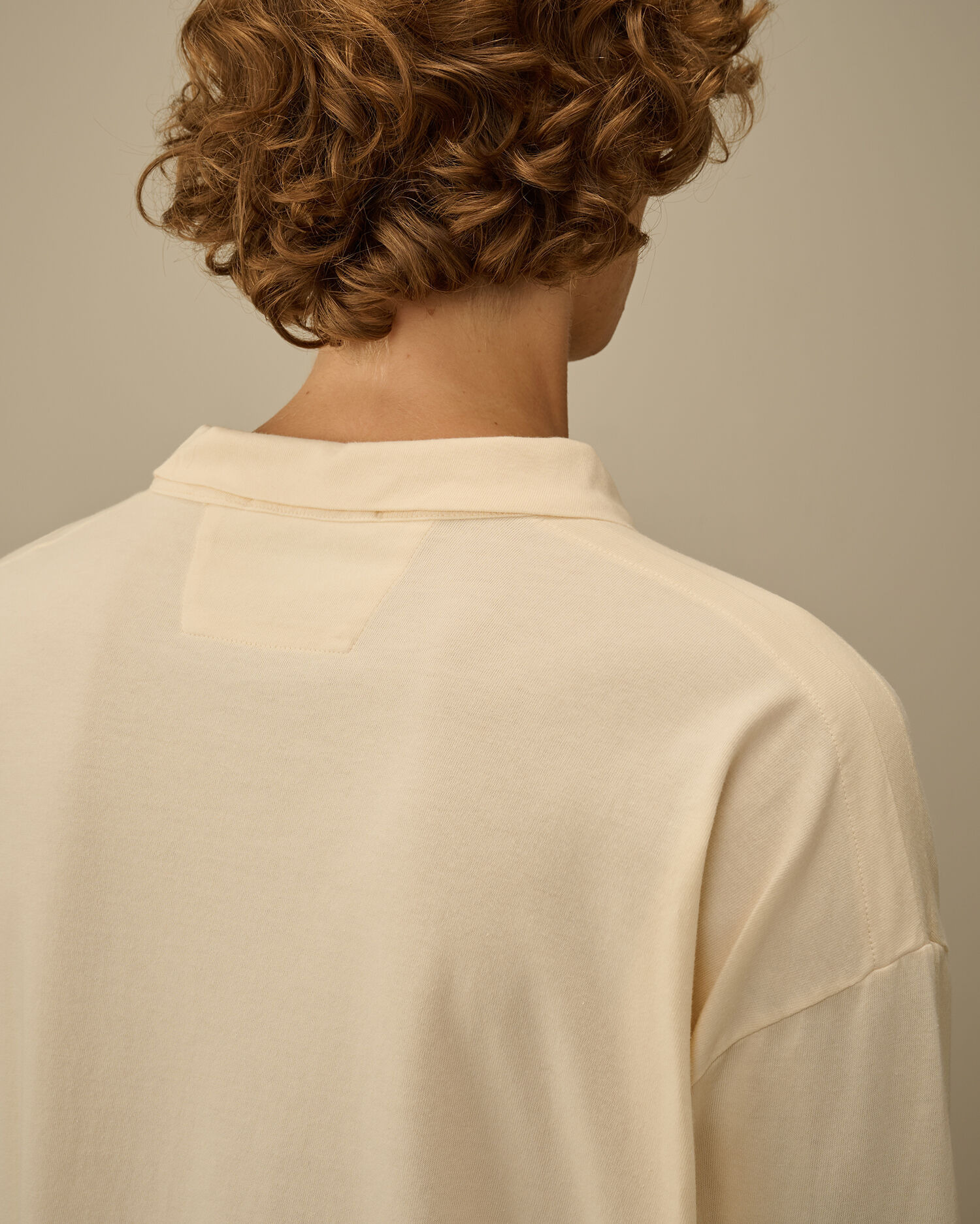 20/1 Jersey Long Sleeve Boxy Polo - 6