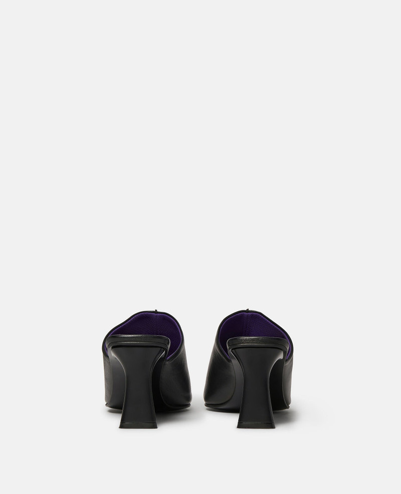 Stella McCartney Elsa Pointed Toe Mule Kitten Heels outlook