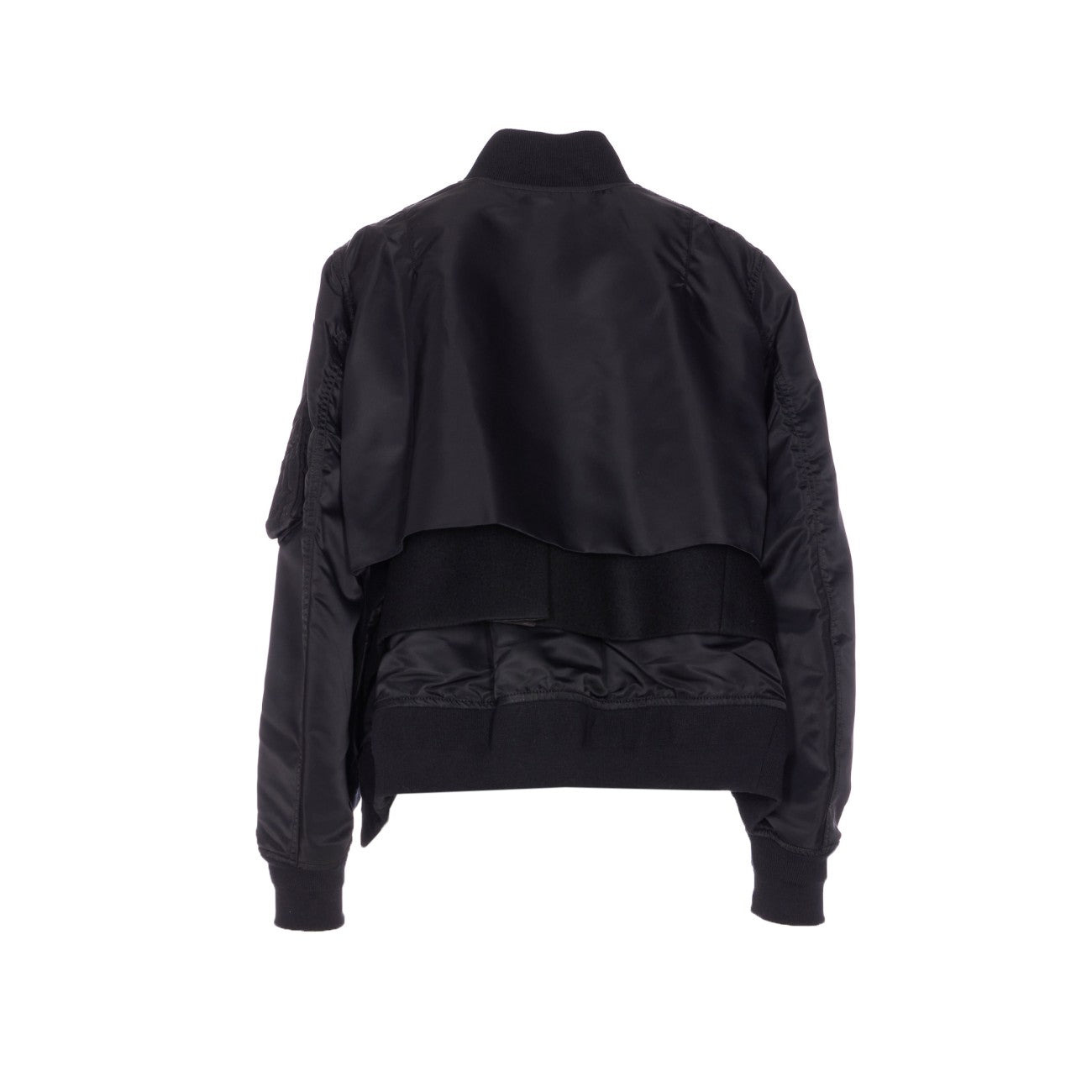Sacai Women Twill X Nylon Jacket - 2