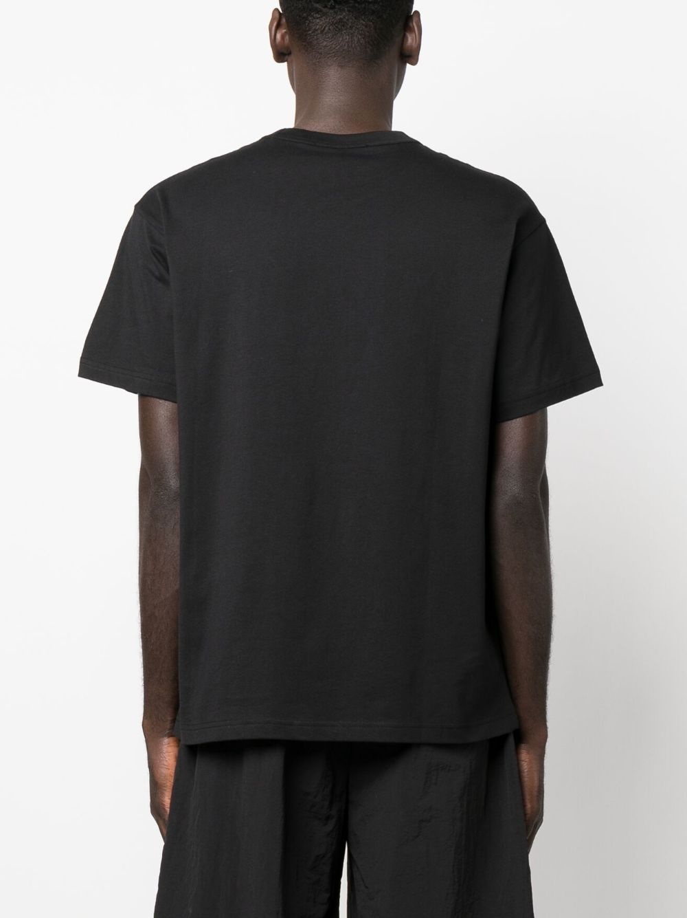 logo-print cotton T-shirt - 4