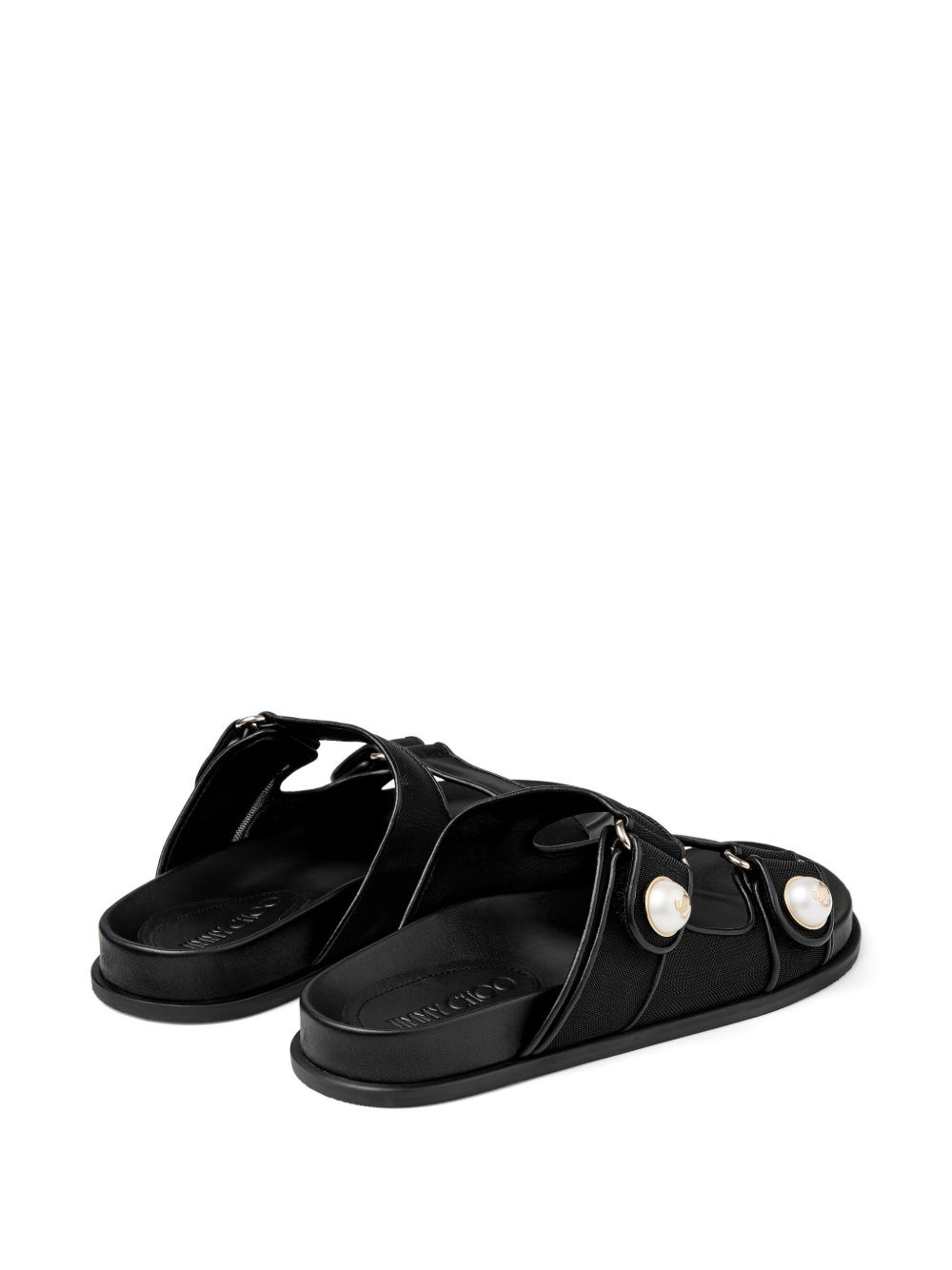 Fayence pearl-embellished sandals - 3