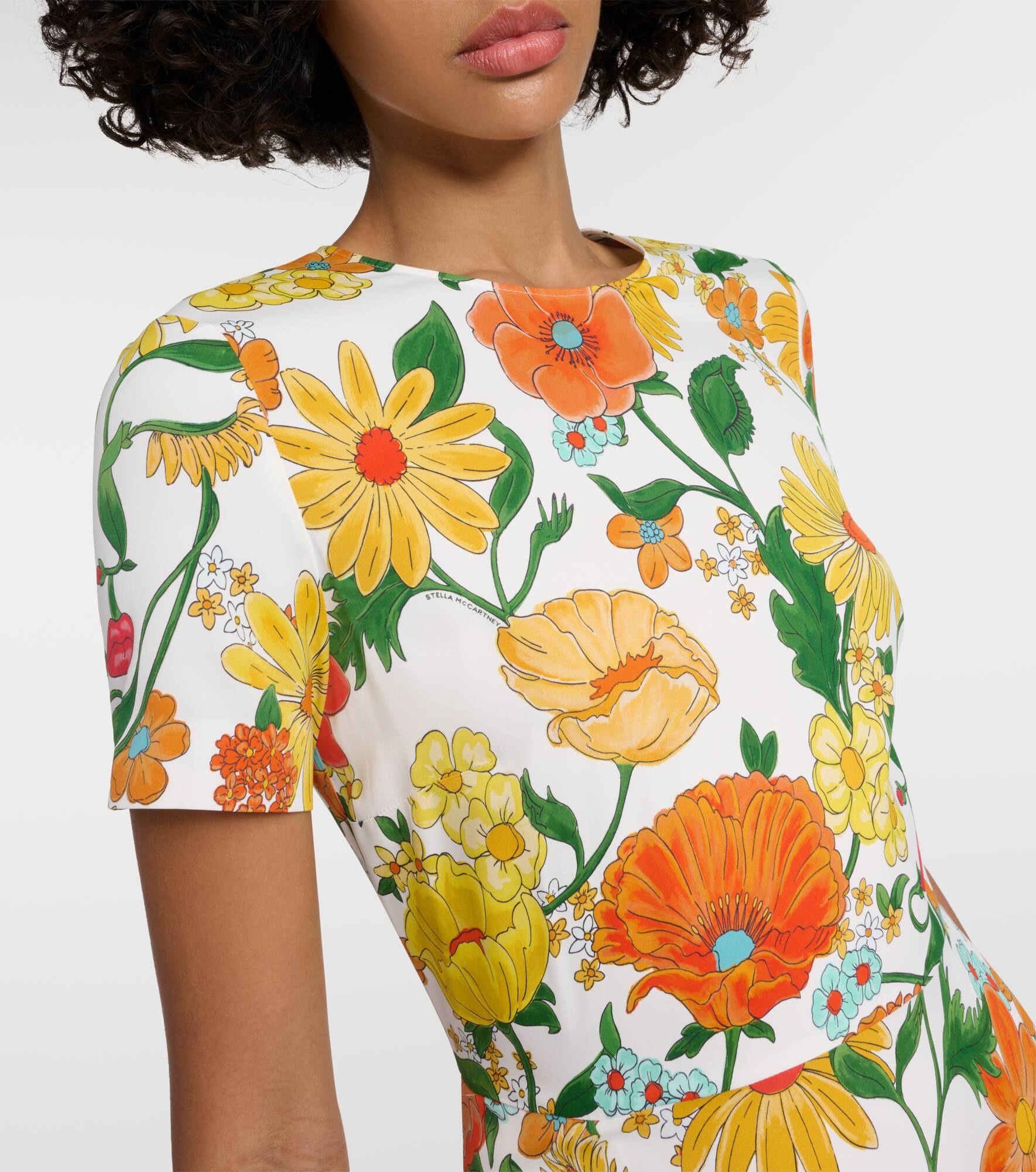 Floral minidress - 4