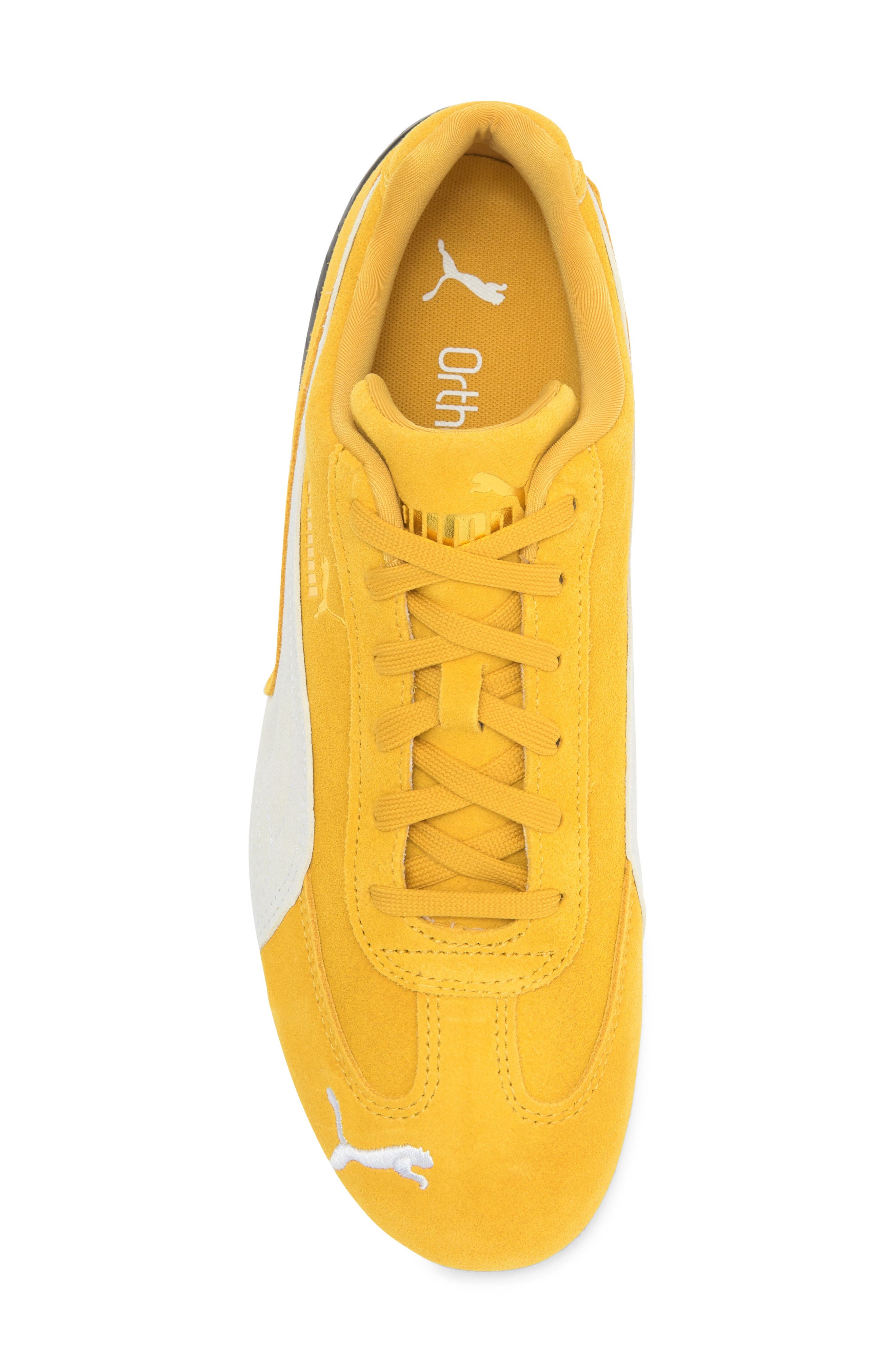 PUMA Speedcat OG Sneaker in Archive Gold-Puma White at Nordstrom - 5