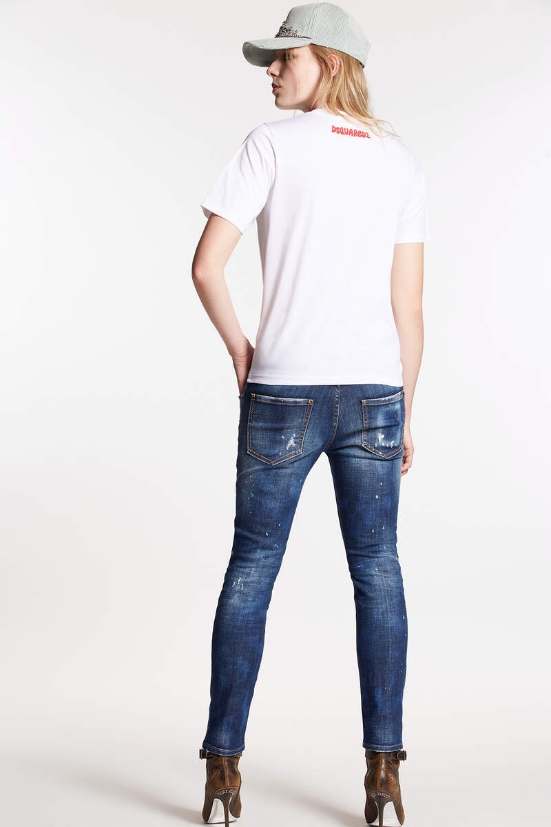 CLOUDY WASH COOL GIRL JEANS - 2