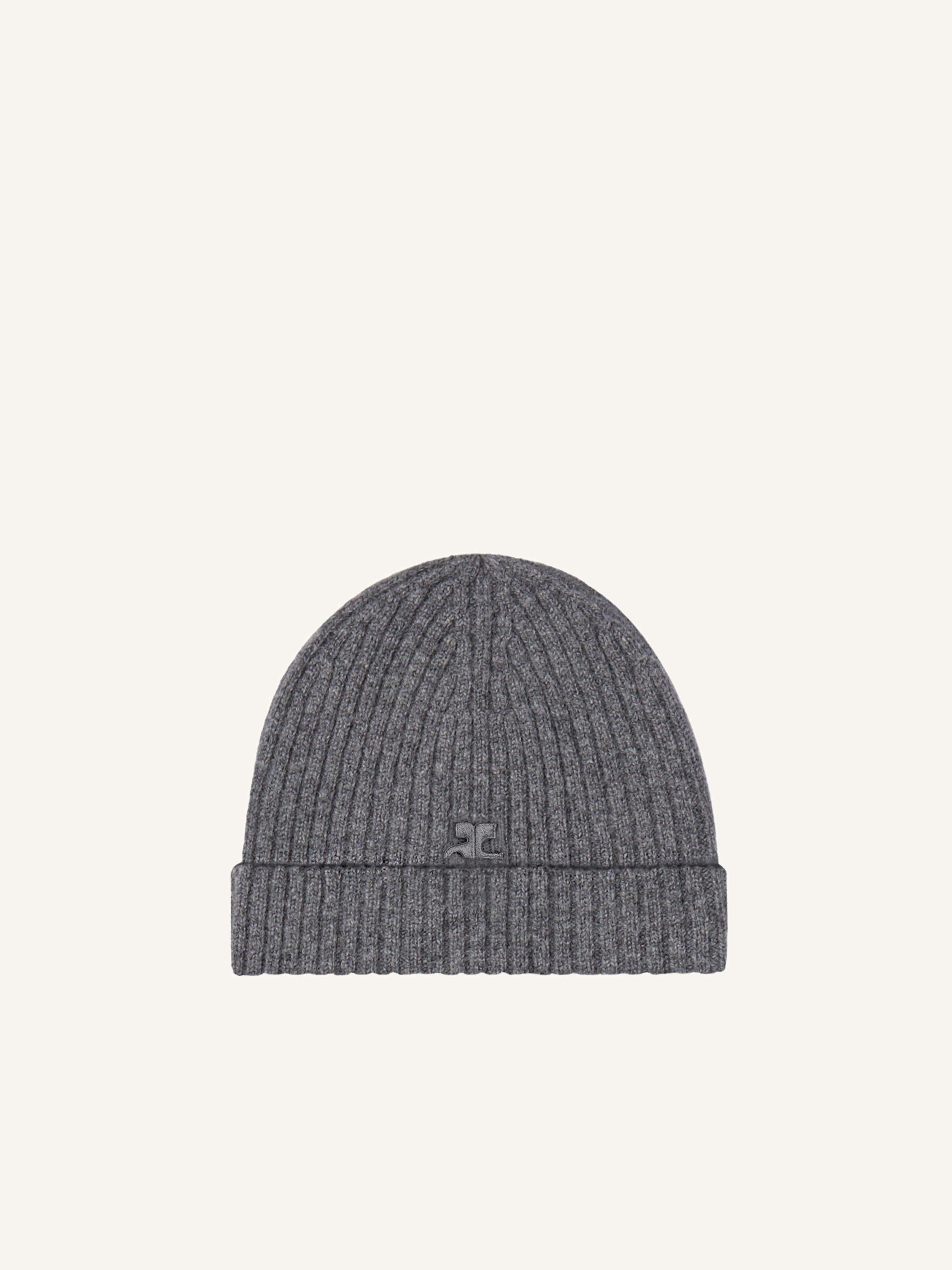 RIBBED WOOL HAT - 1