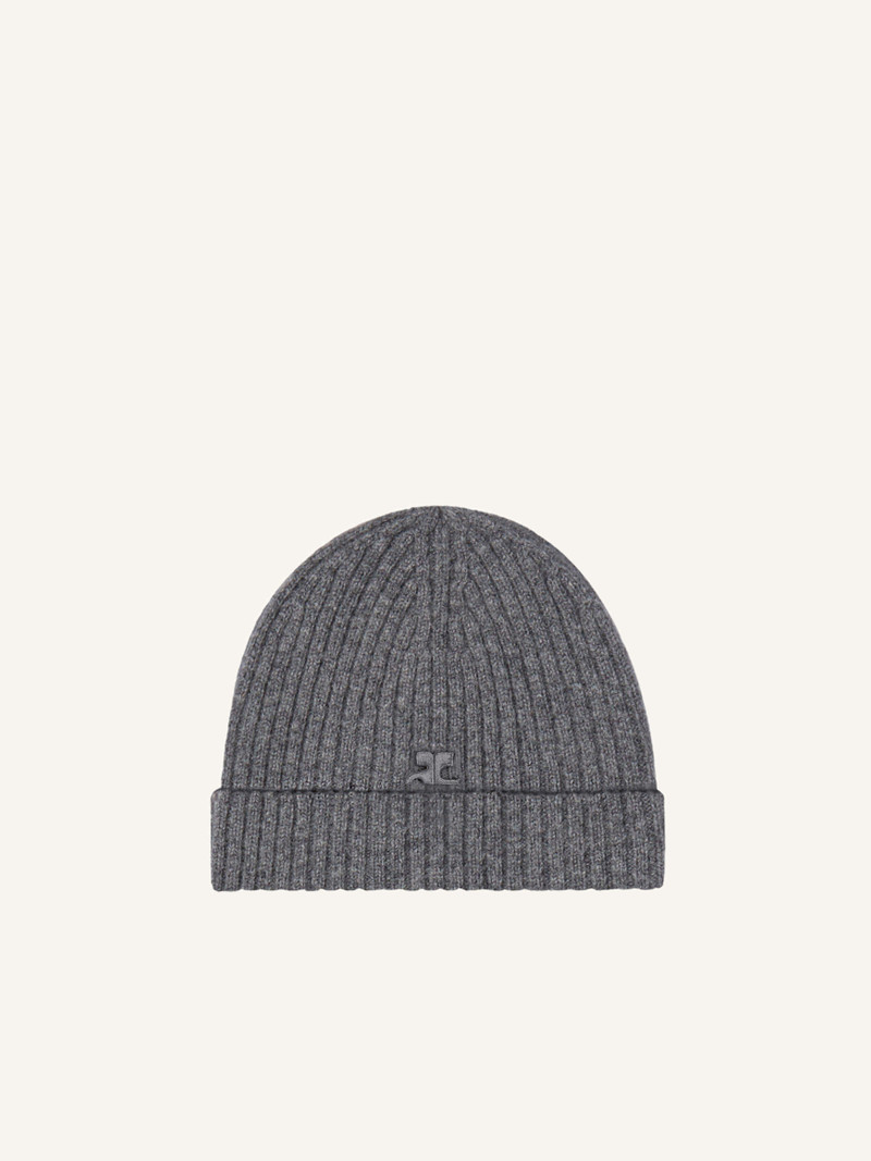 RIBBED WOOL HAT 1