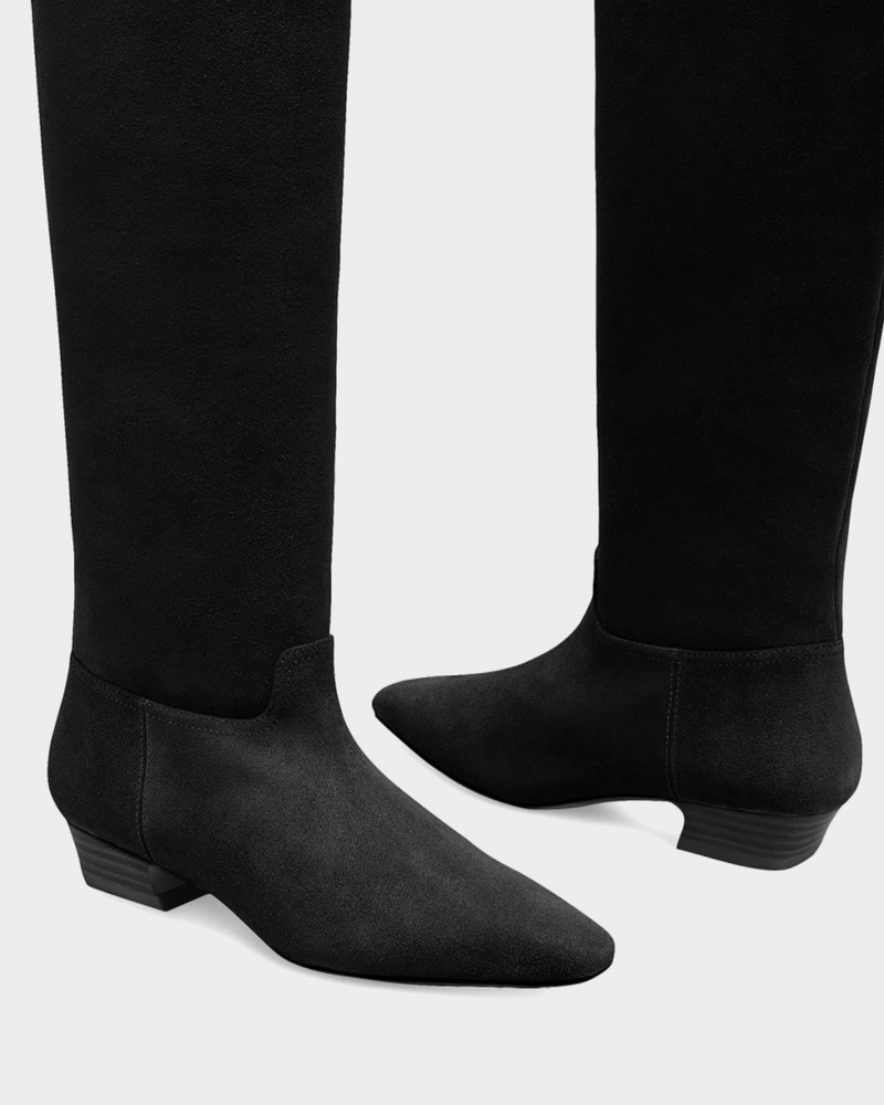 Stuart Weitzman Stassi Suede Knee-High Boots outlook