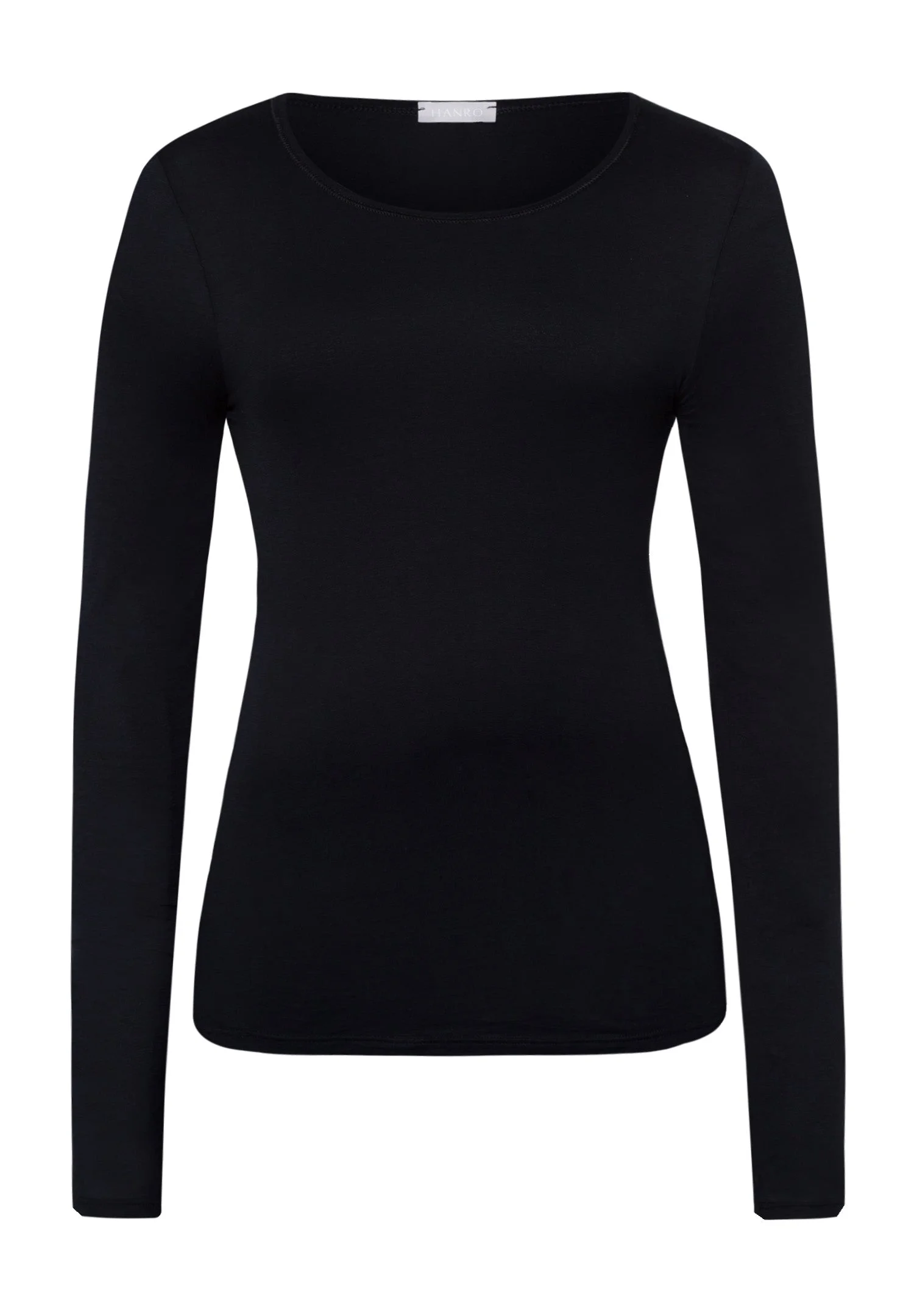 Ultralight Fitted Cotton Round Neck Top - 1