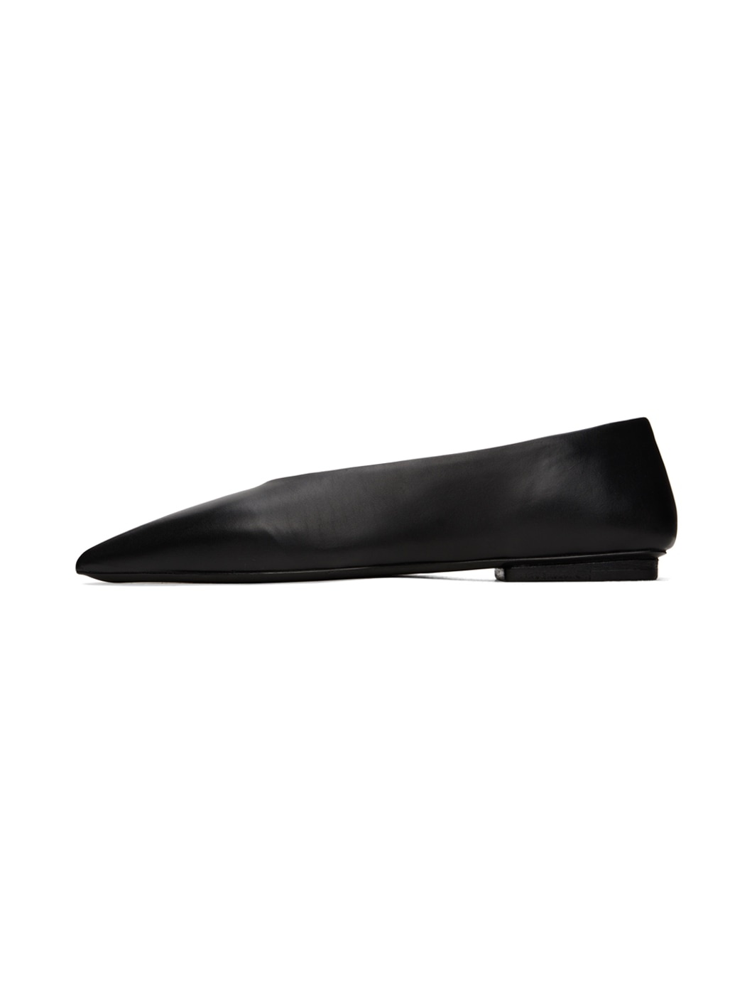 Black Ago Ballerina Flats - 3