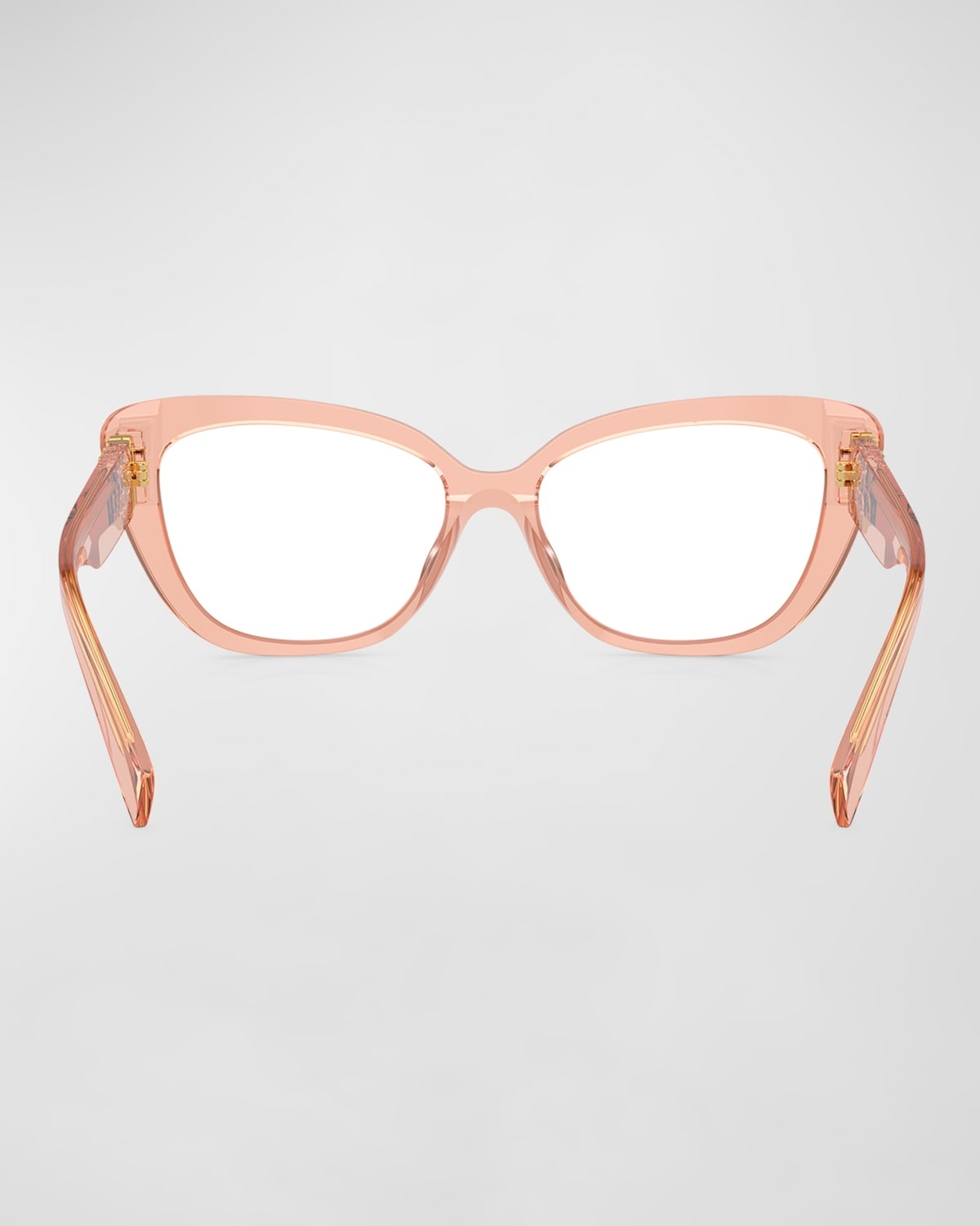 Logo Acetate & Plastic Cat-Eye Glasses - 4