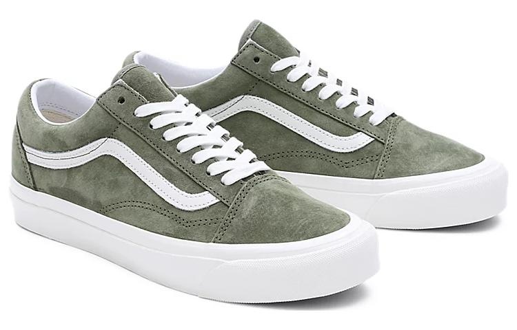 (WMNS) Vans Vault Old Skool VR3 LX 'Pig Suede Forest Night' VN0009QFZBF - 3