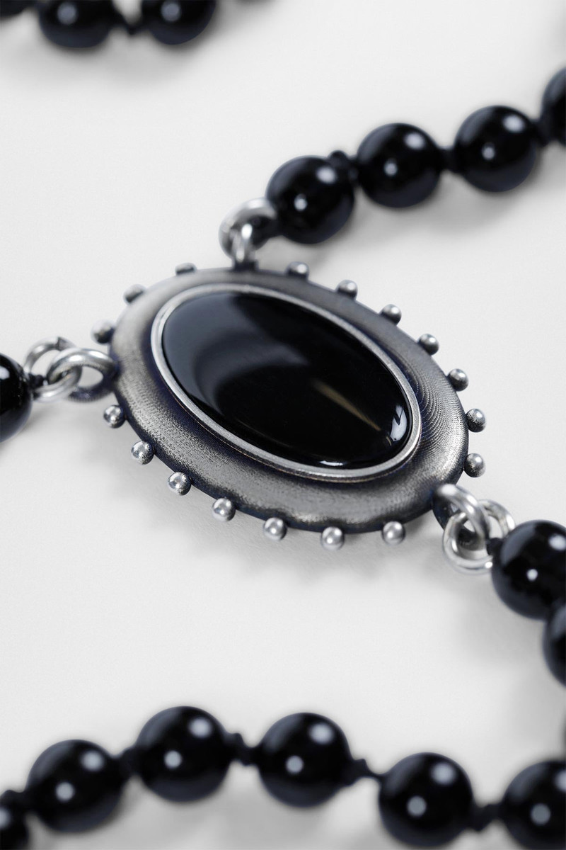 Ann Demeulemeester Imen Beaded Necklace outlook