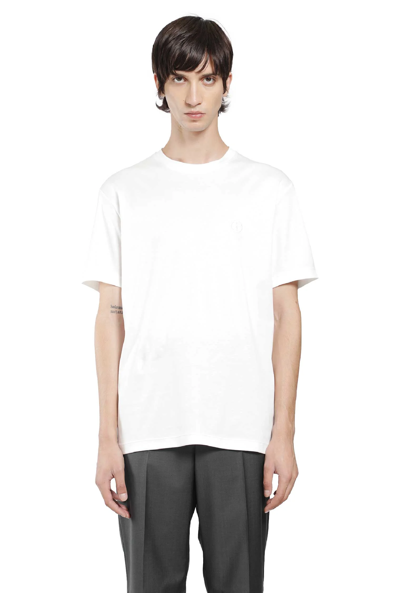 Cotton Interlock Short Sleeve T-shirt - 1