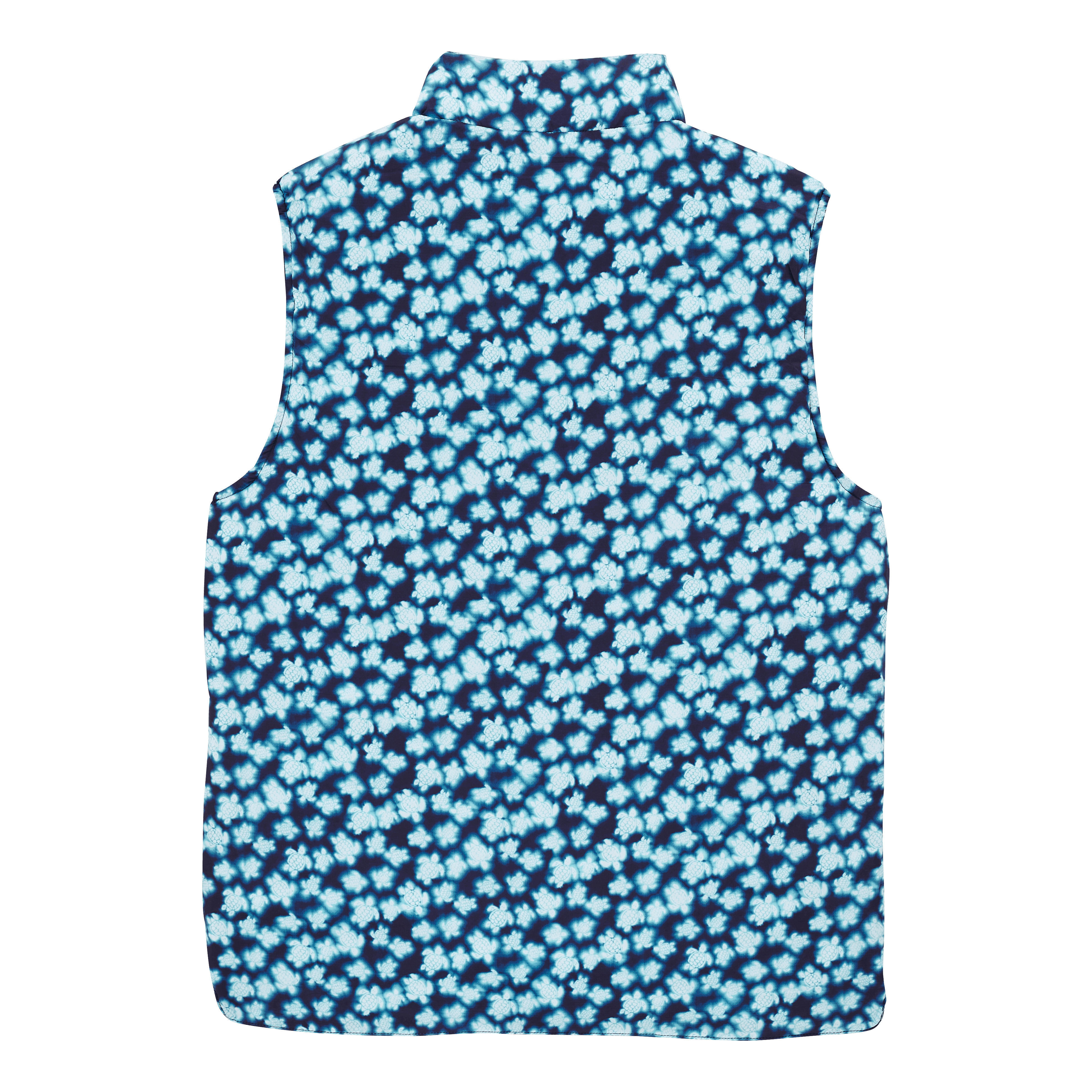 Unisex Reversible Sleeveless Jacket Blurred Turtles - 6