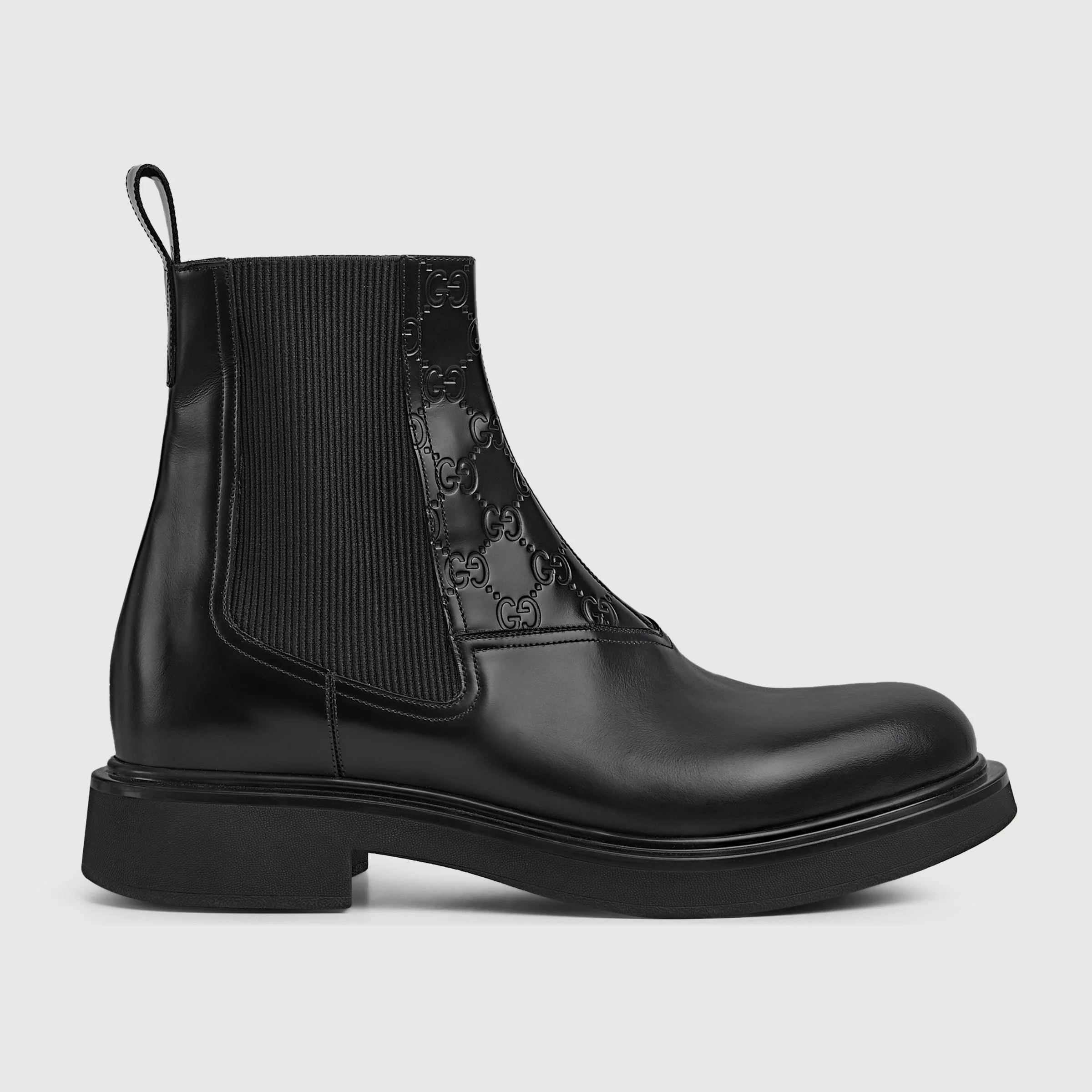 Men's ankle boot with GG detail - 1