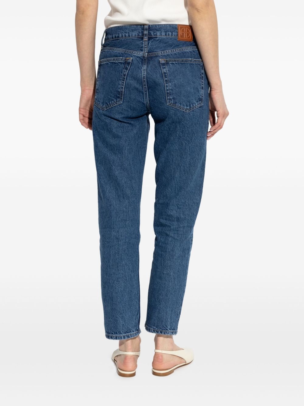 cropped jeans - 4