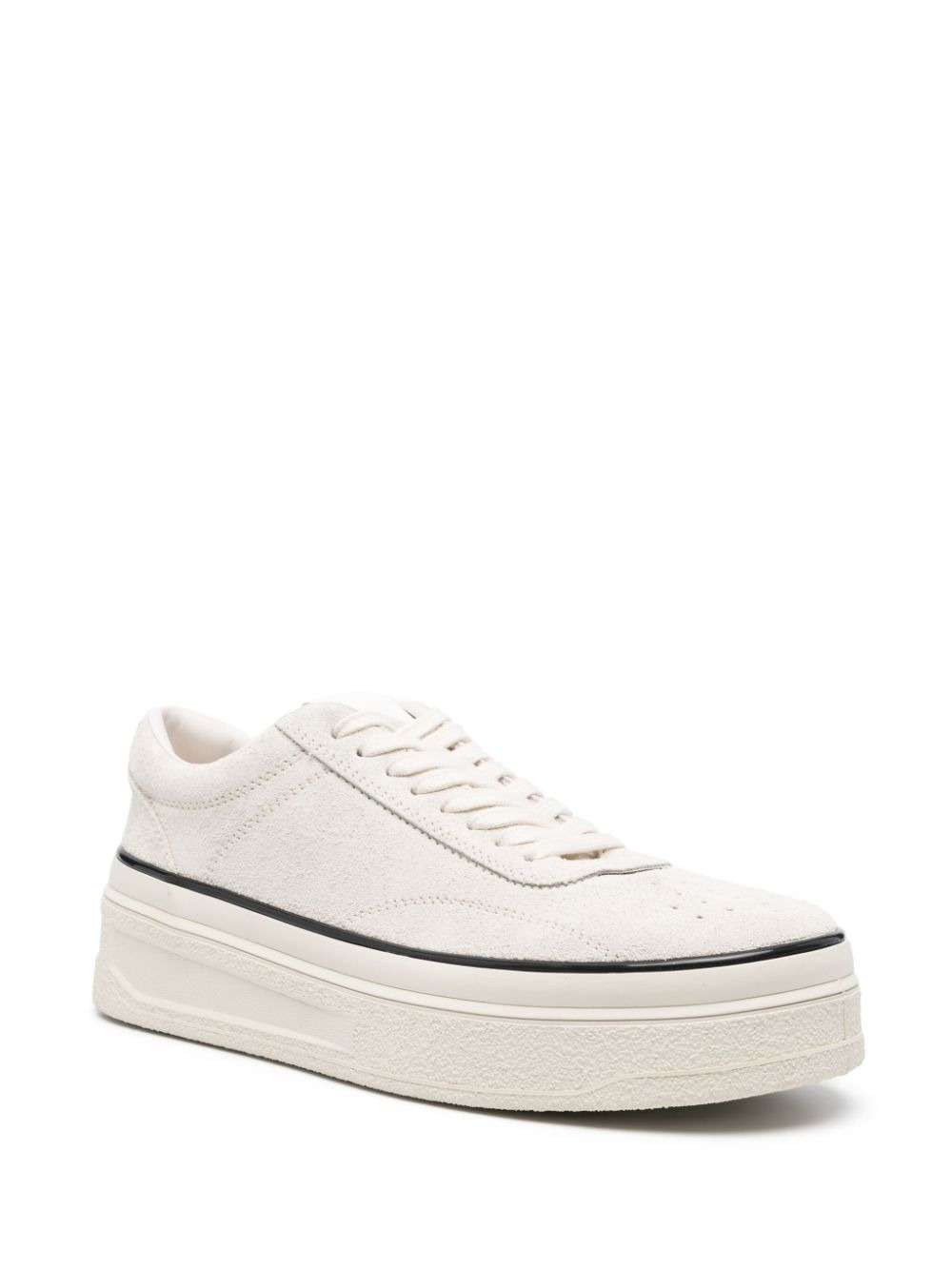 Jil Sander Men Leather Sneakers - 4