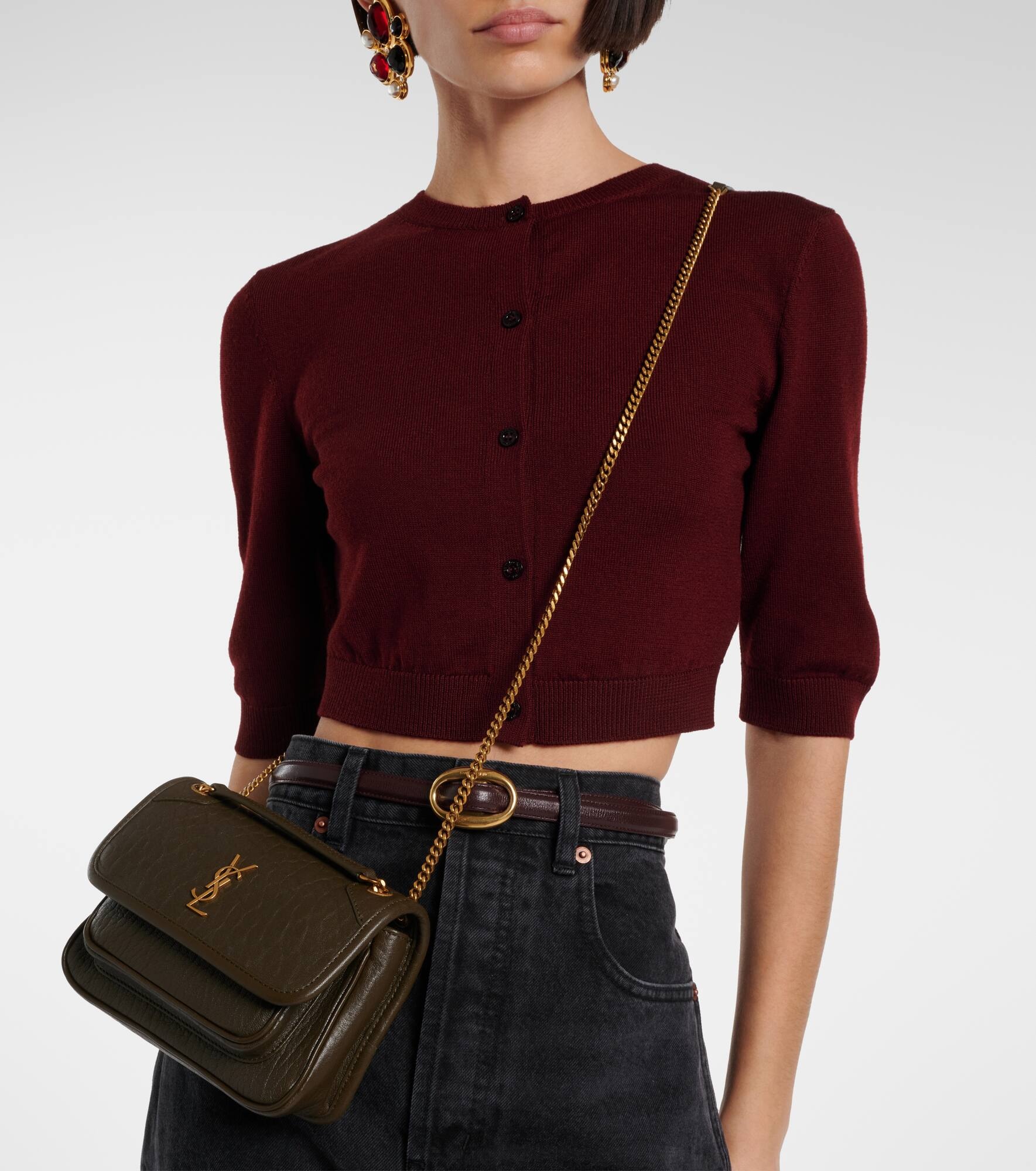 Niki Mini leather shoulder bag - 2