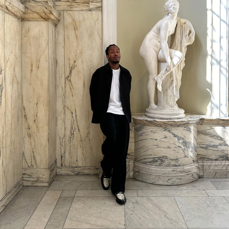 DUKE + DEXTER Wilde Fall of Giants Penny Loafer - Men's outlook