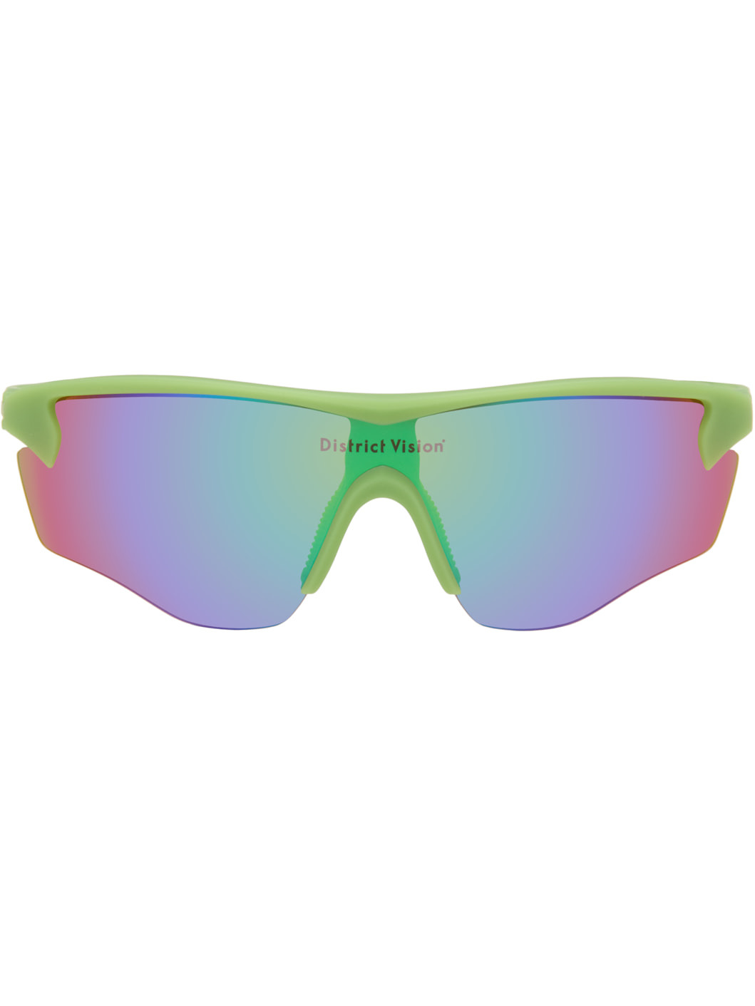 Green Junya Racer Sunglasses - 1