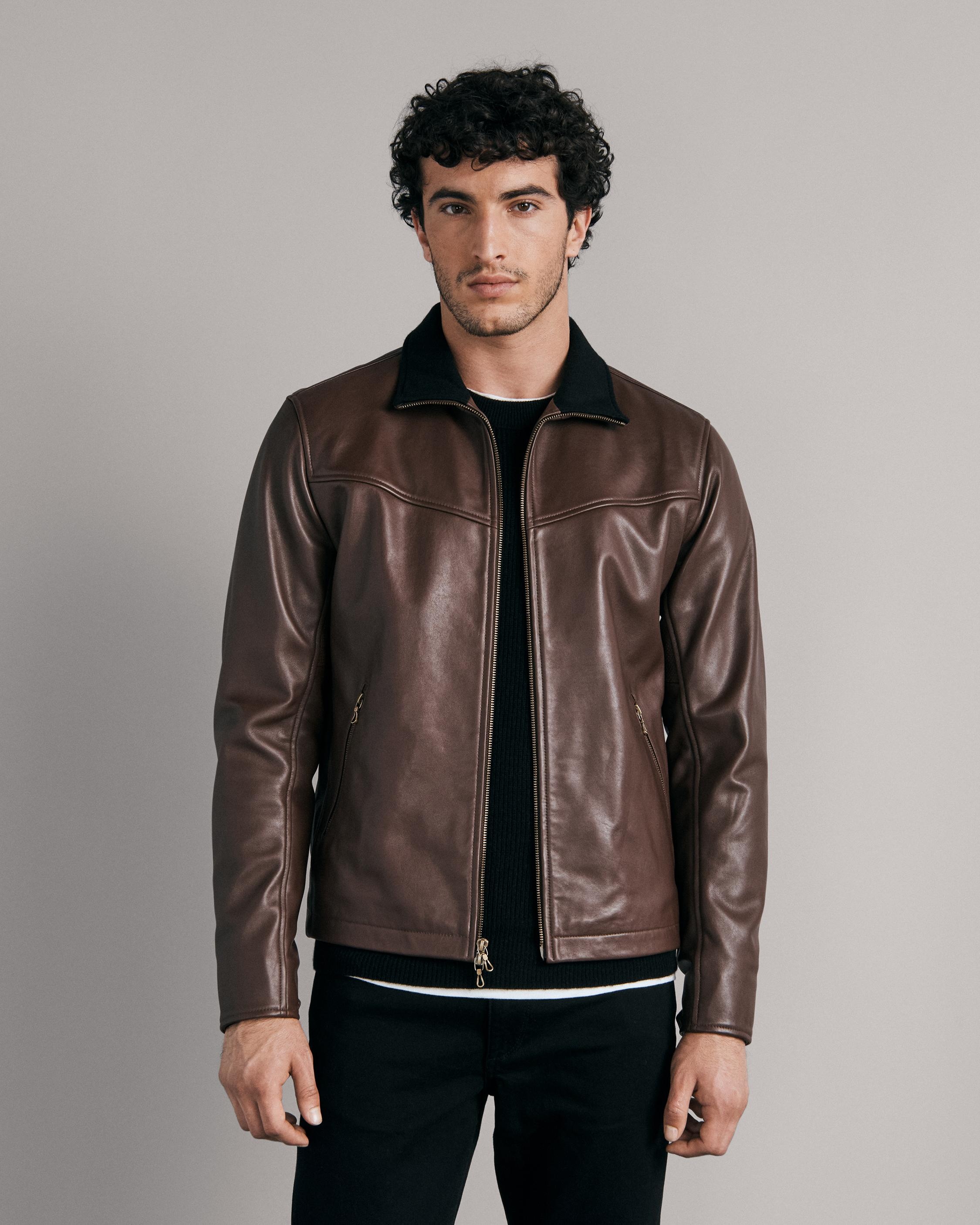 Grant Leather Jacket
Relaxed Fit Jacket - 3