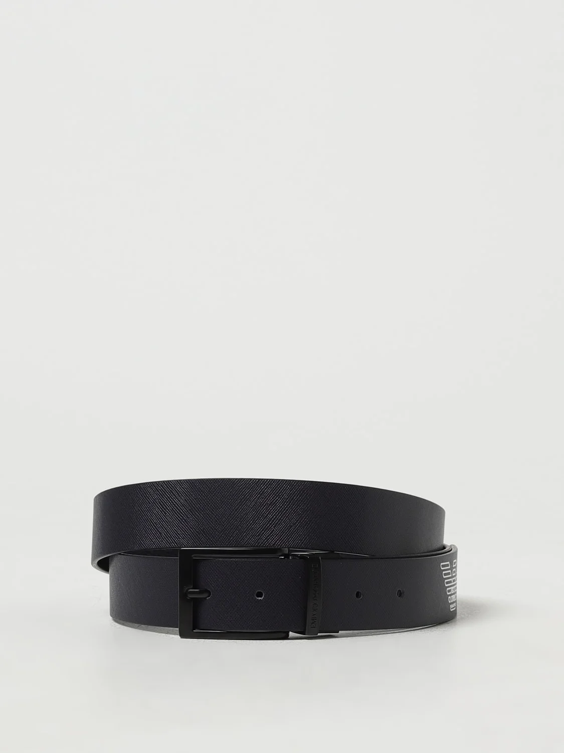 Emporio Armani reversible leather belt - 1