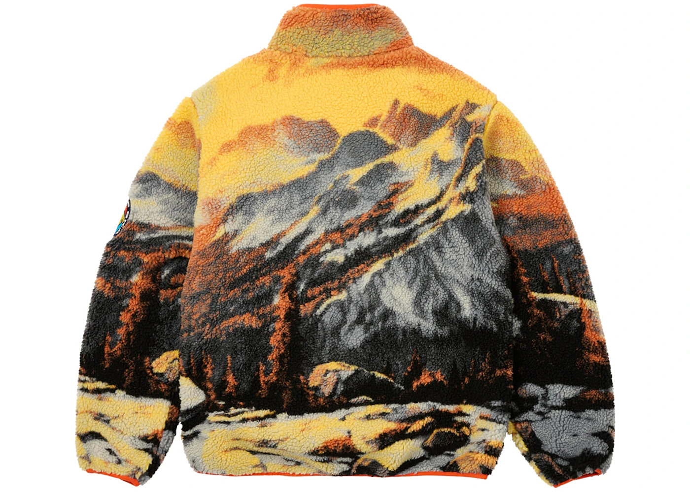Palace Appalachian Funnel Fleece Palaska Orange - 2