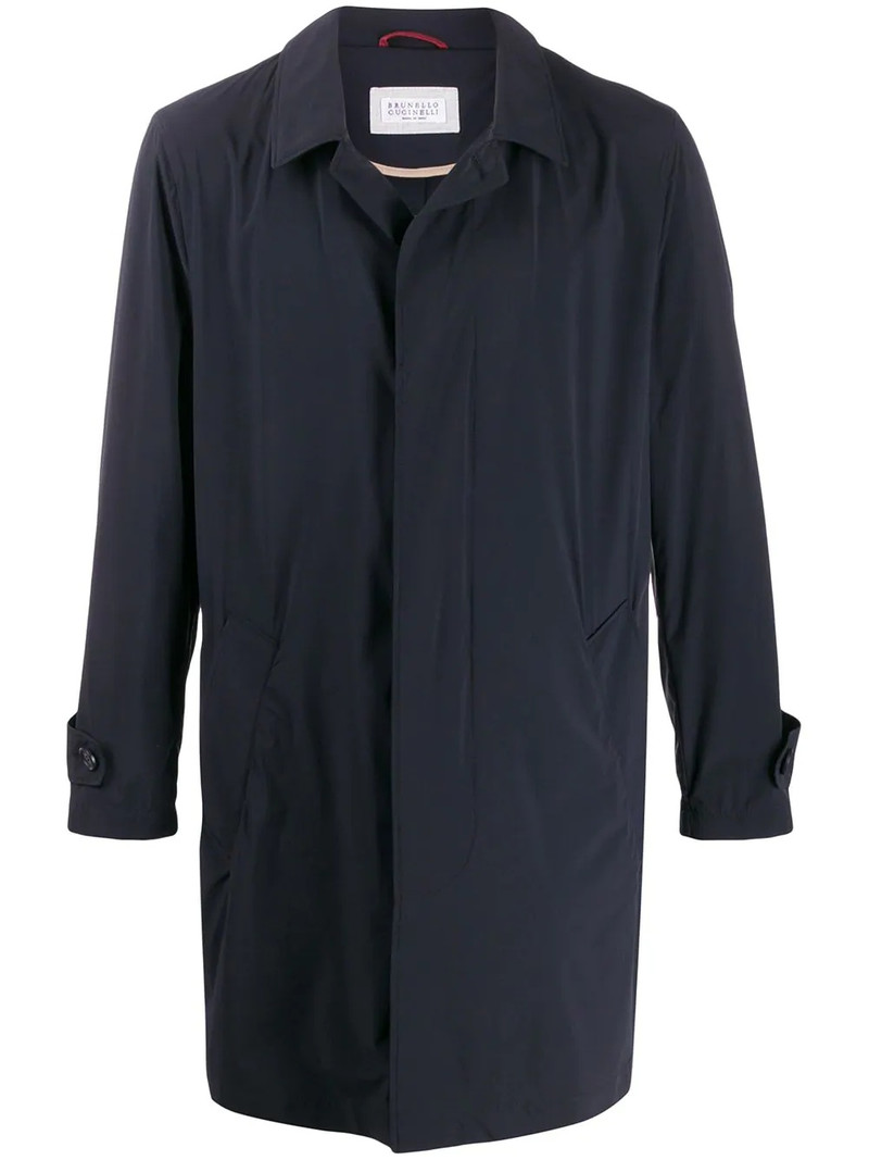 single-breasted midi coat 1