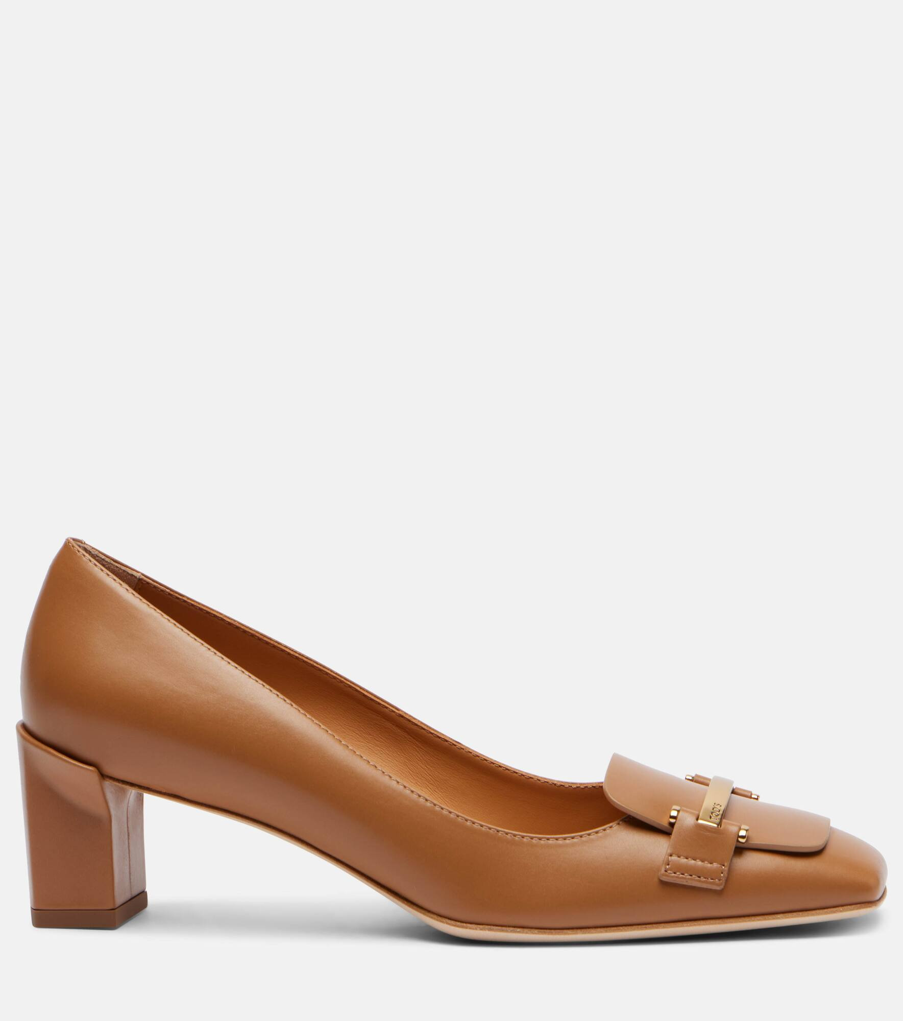 Barretta 50 leather pumps - 4