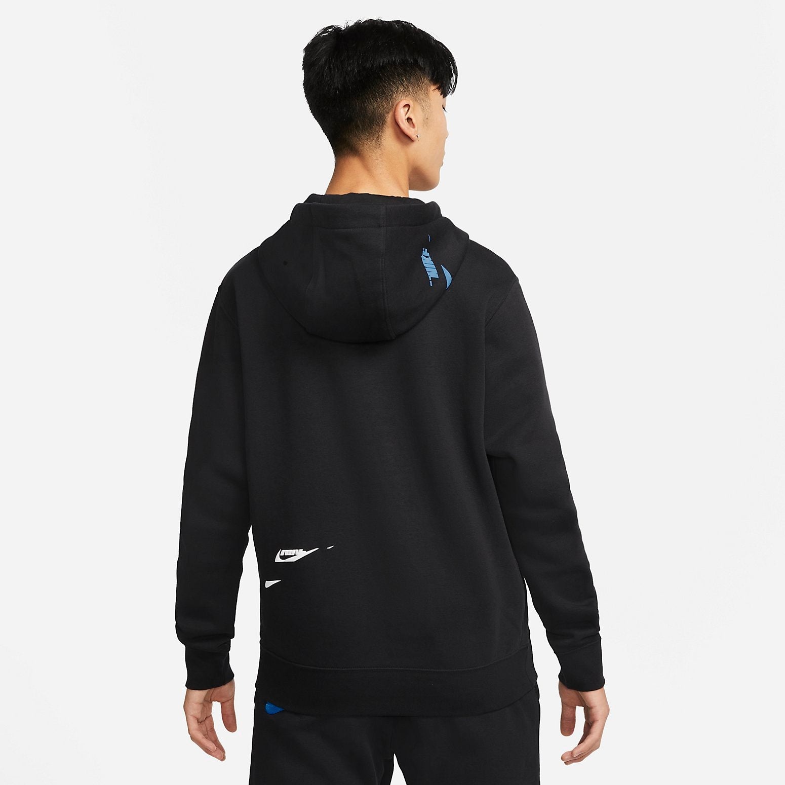 Nike Sportswear Hoodie'Black Blue' DM6874-010 - 2