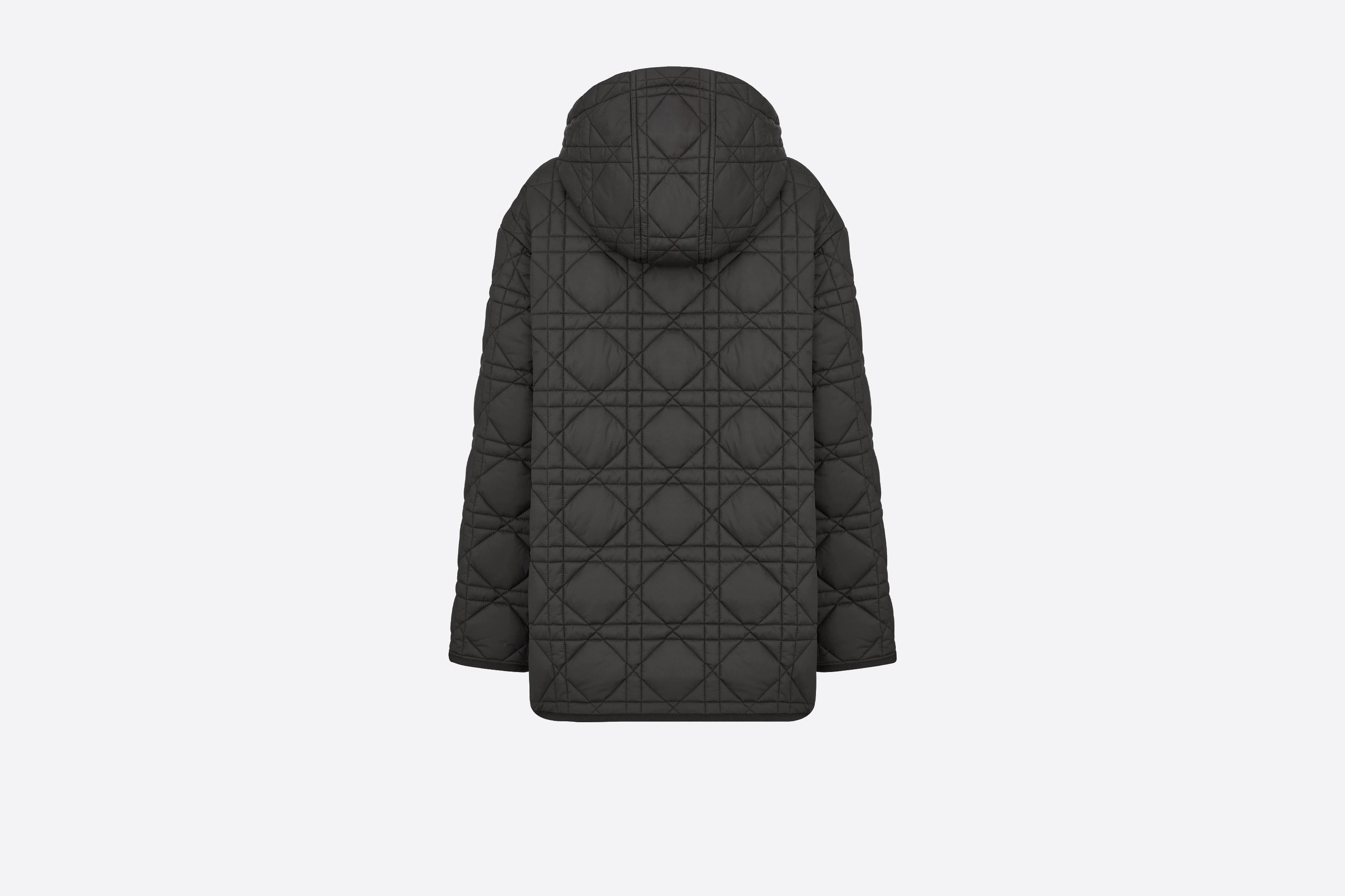 Macrocannage Hooded Peacoat - 2