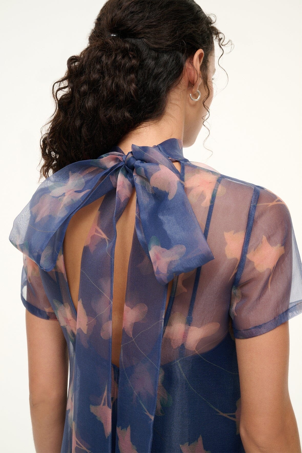 STAUD CALLUNA DRESS BOTANICAL NAVY - 6
