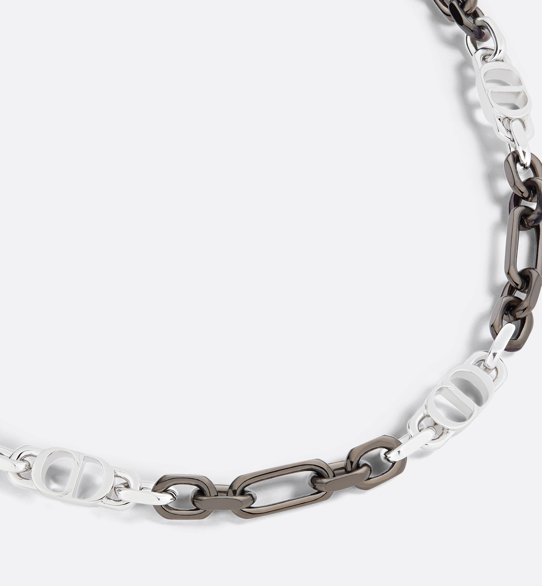 CD Icon Chain Link Necklace - 2