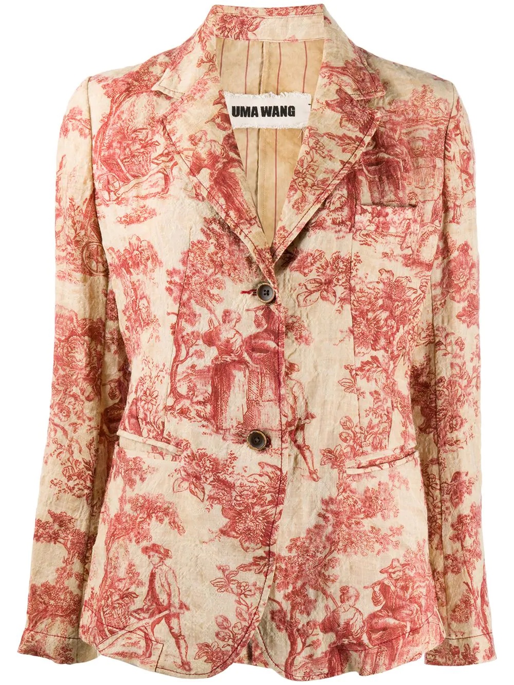 printed floral blazers - 1