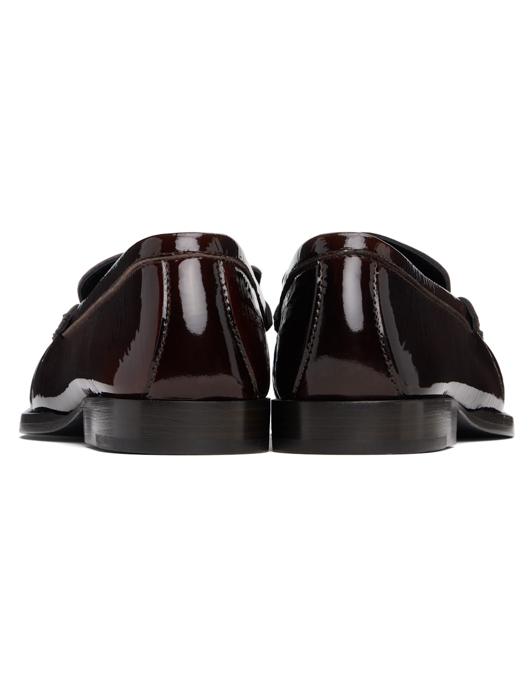 Brown Leather Loafers - 2