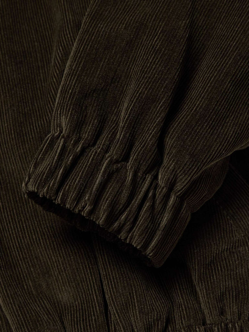 Logo-Embroidered Cotton-Corduroy Jacket 3